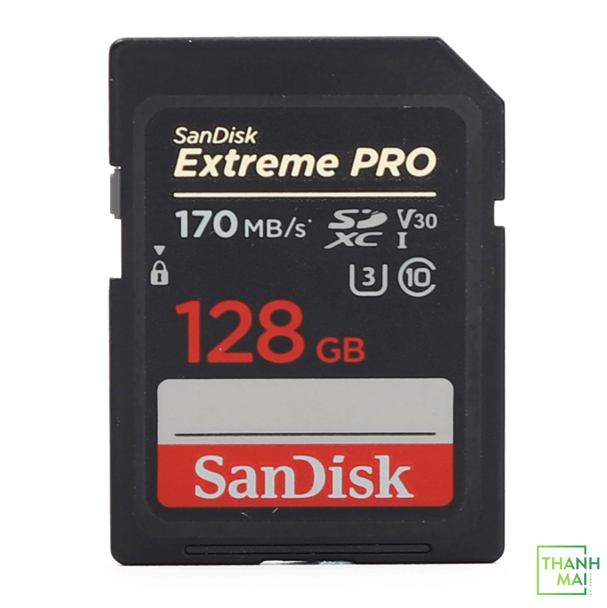 Thẻ nhớ SDXC SanDisk Extreme Pro U3 V30 1133x 128GB 170MB/s | SDSDXXY-128G-GN4IN
