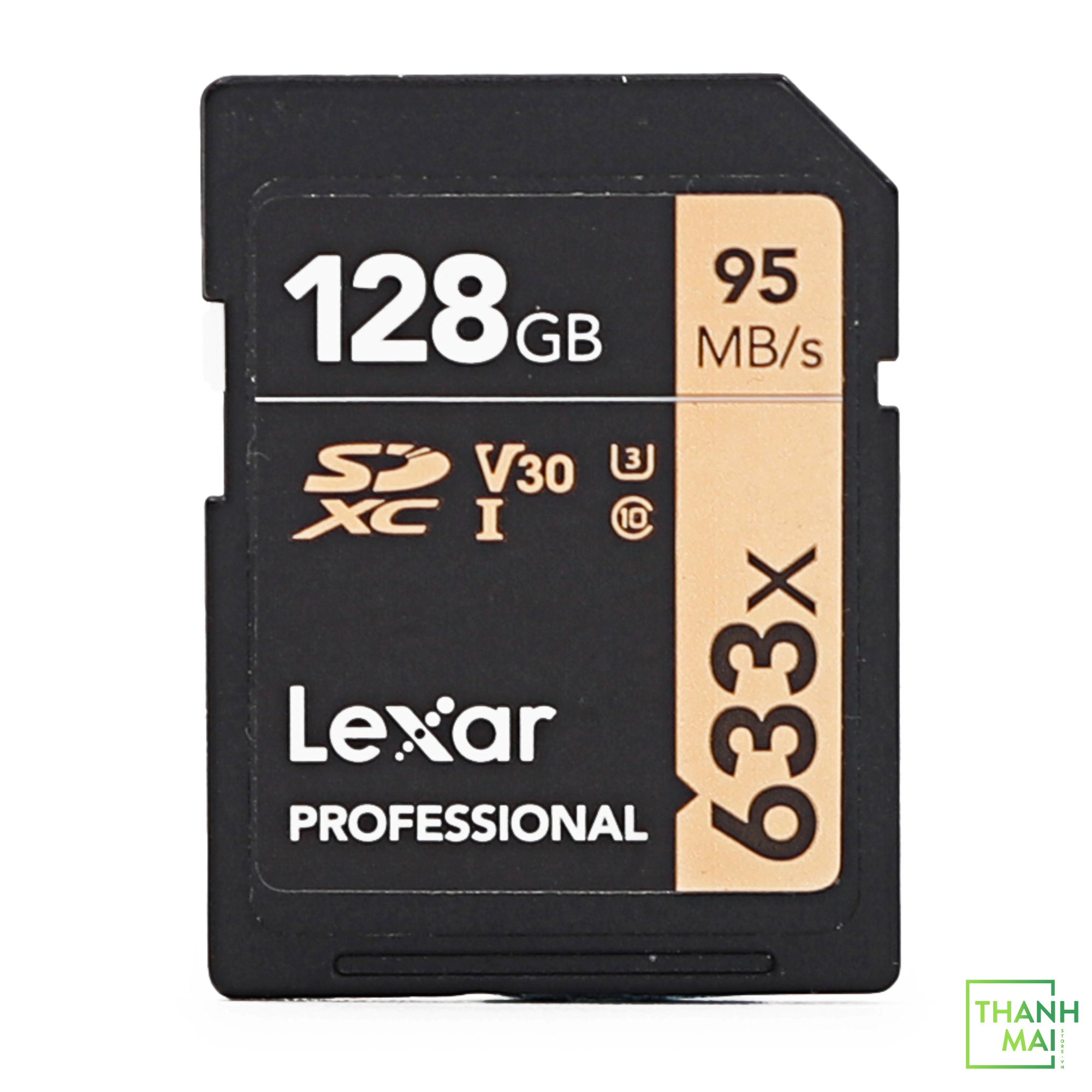 Thẻ nhớ SDXC Lexar 128GB Professional 633x V30 95MB/s | 45 MB/s