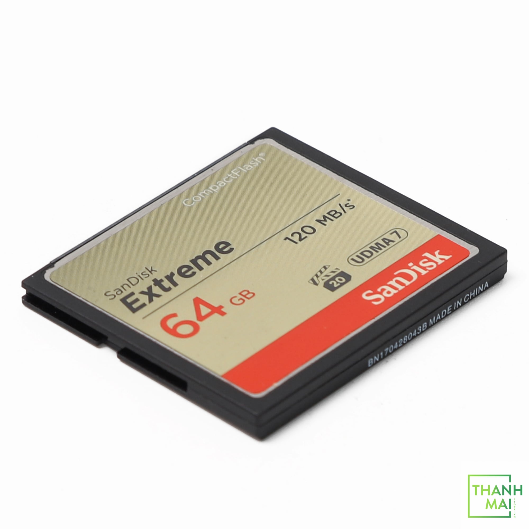 Thẻ Nhớ CompactFlash (CF) SanDisk Extreme 64GB 800X 120 MB/s | SDCFXSB-064G-G46