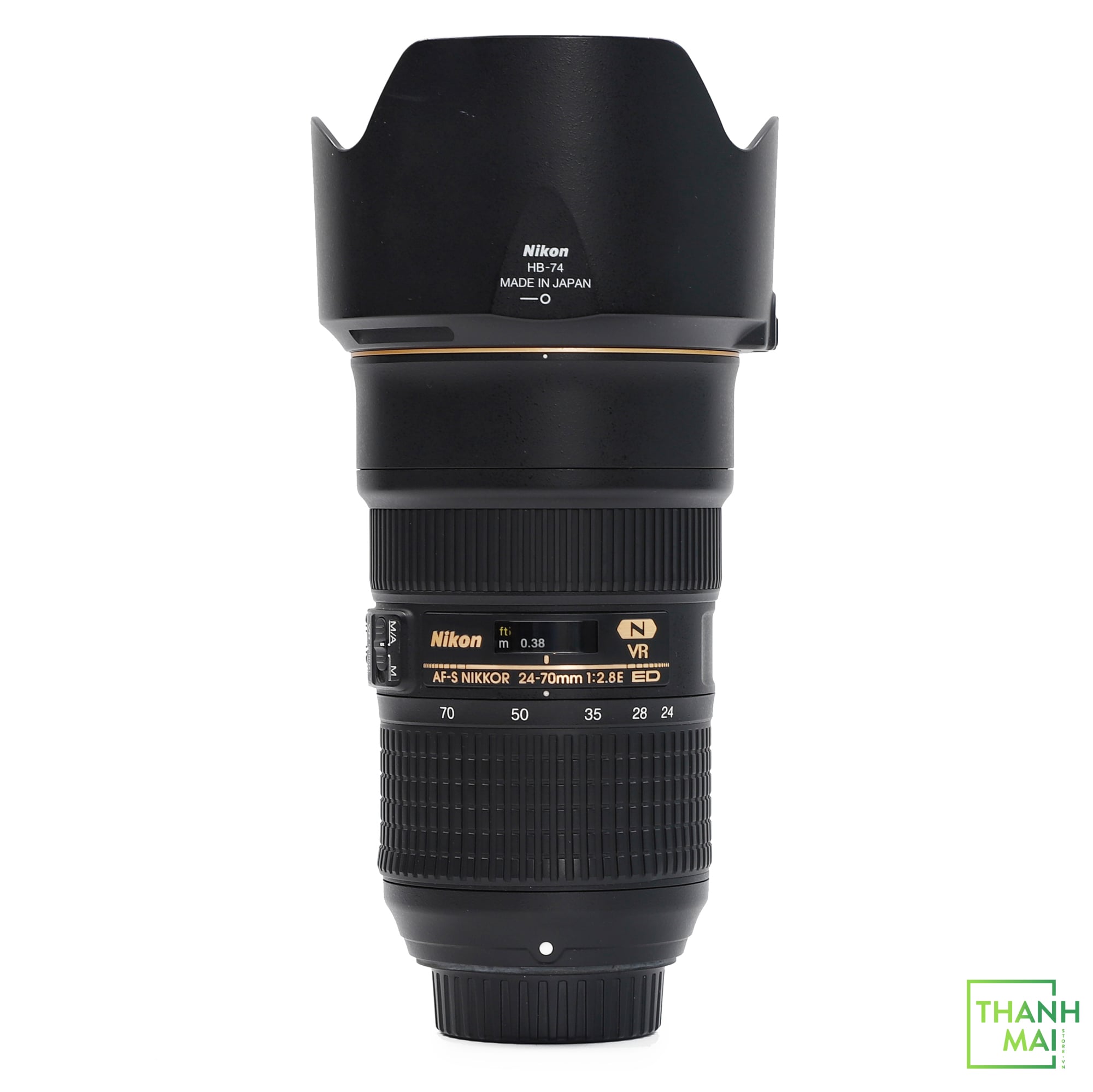 Ống kính Nikon AF-S Nikkor 24-70mm f/2.8E ED VR Nano
