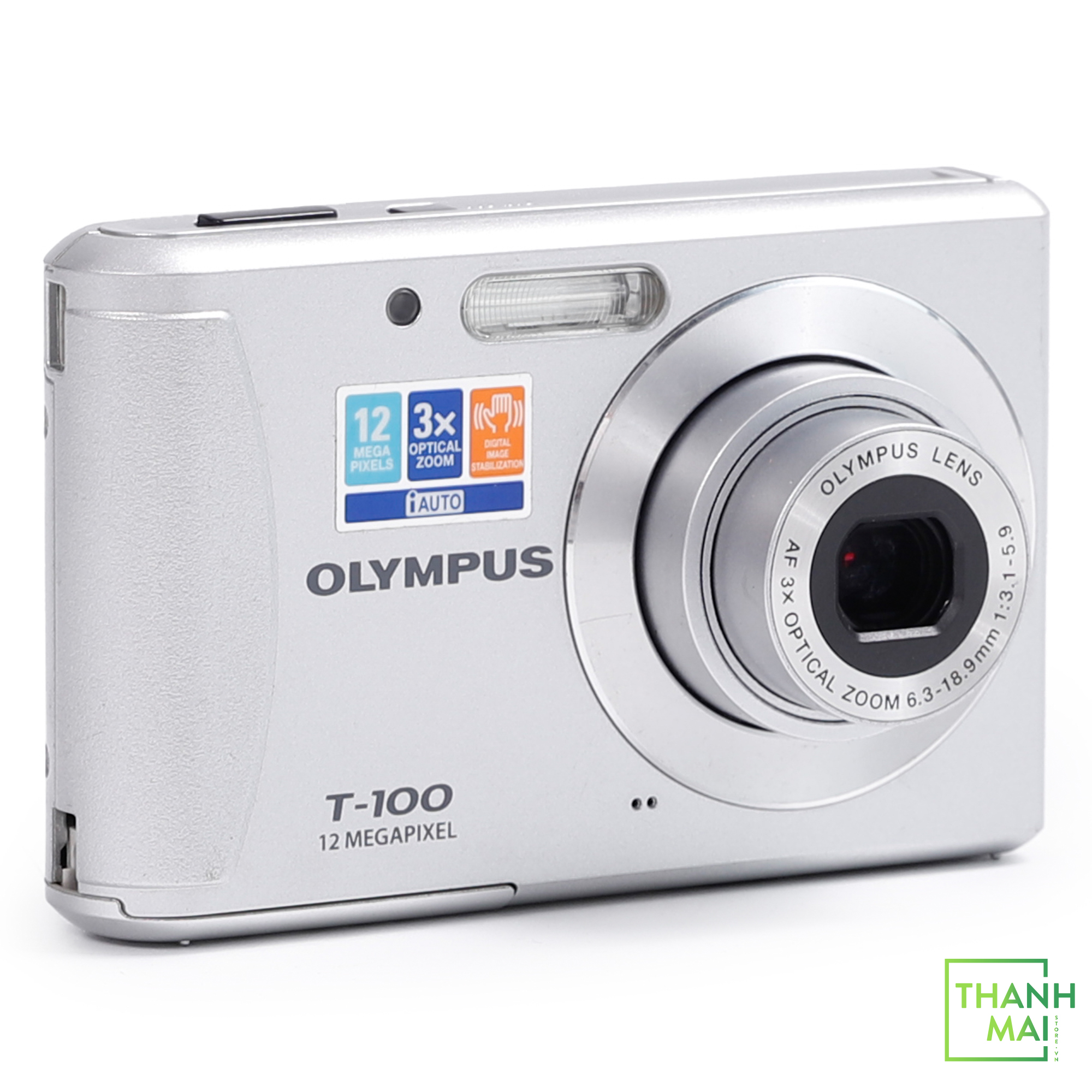 Máy ảnh Olympus T-100 Silver Thanh Mai Store