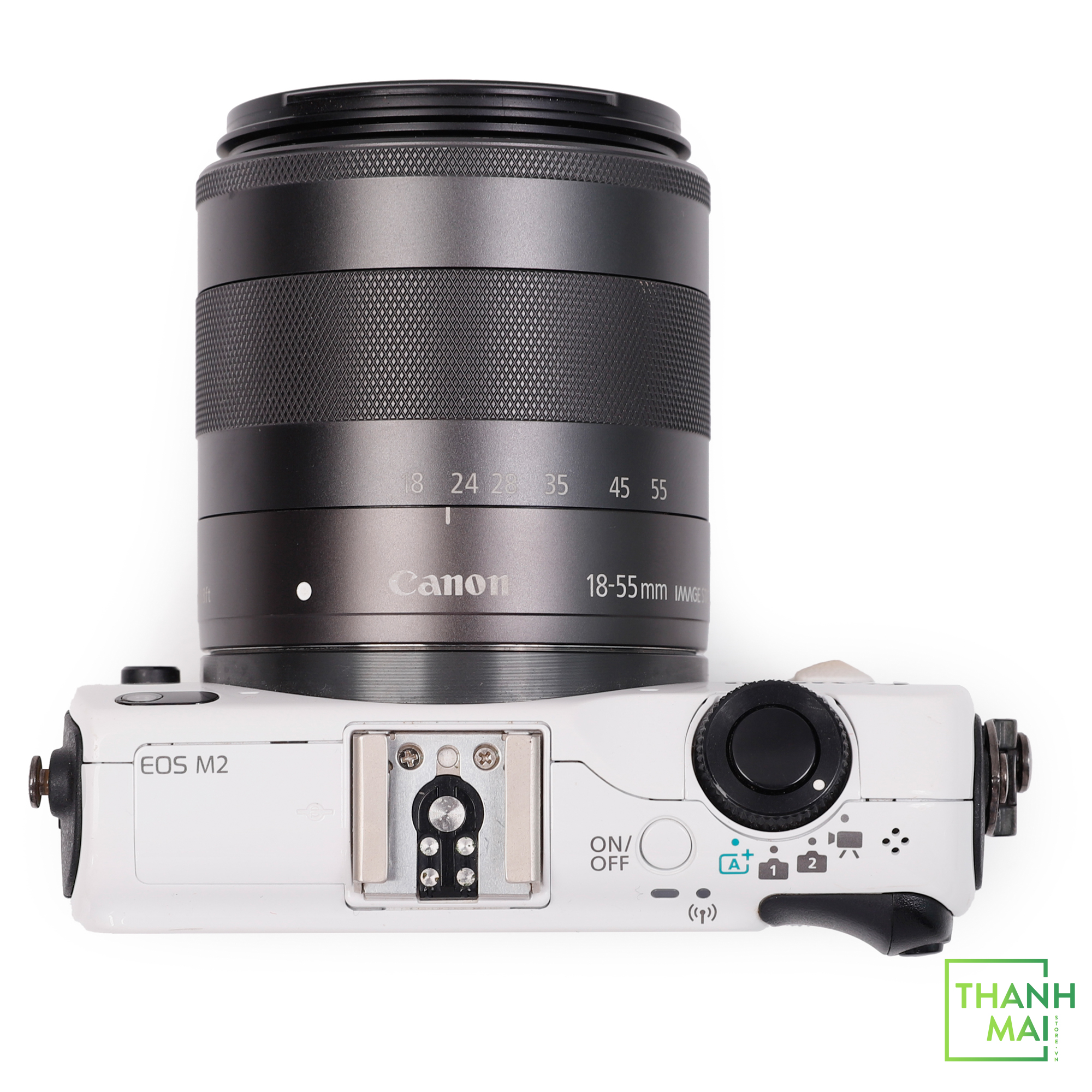 Máy ảnh Canon EOS M2 kit Canon EF-M 18-55mm F/3.5-5.6 IS STM