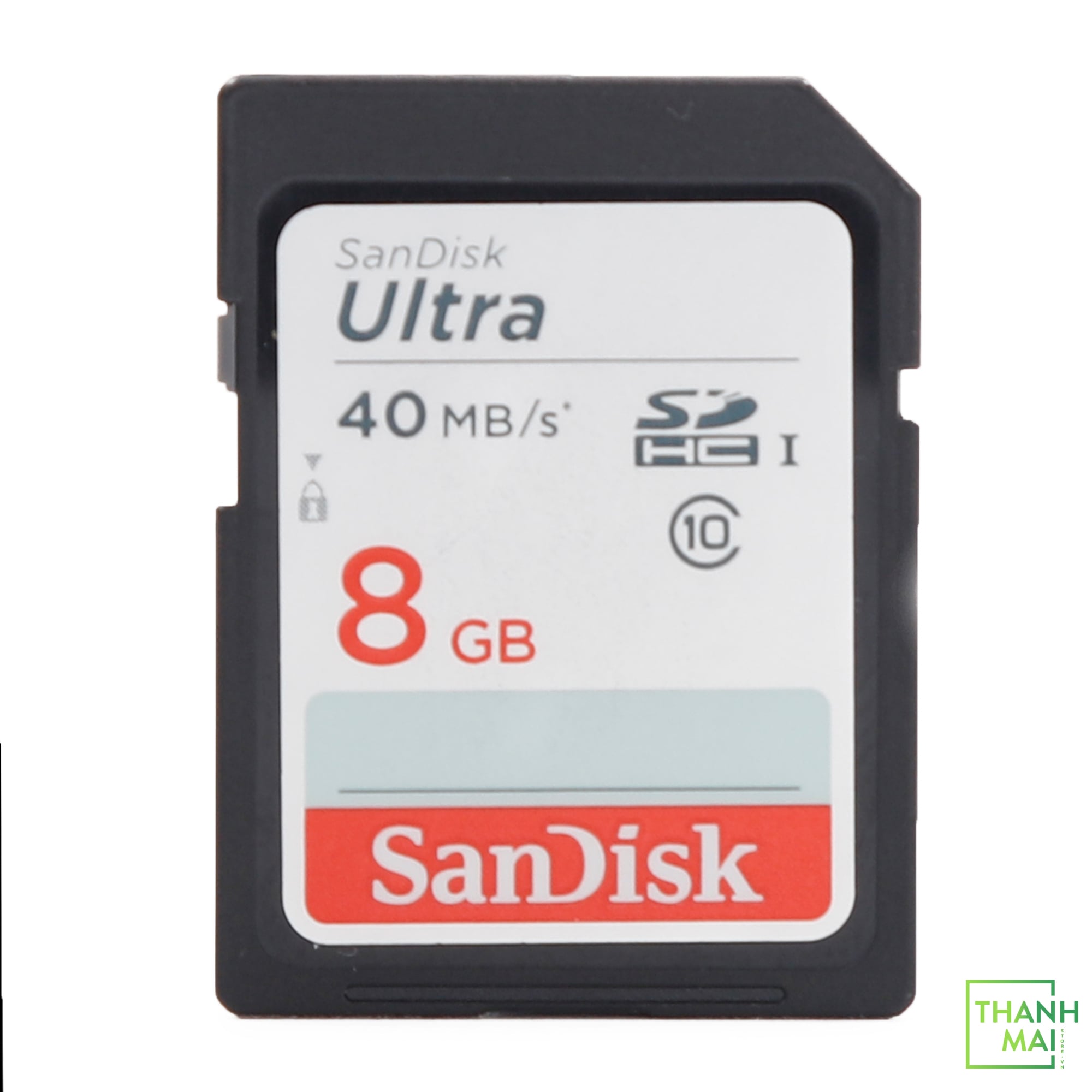 Thẻ nhớ SD Sandisk Ultra 8GB Class10 - 40Mb/s - SDSDUN-008G-G46