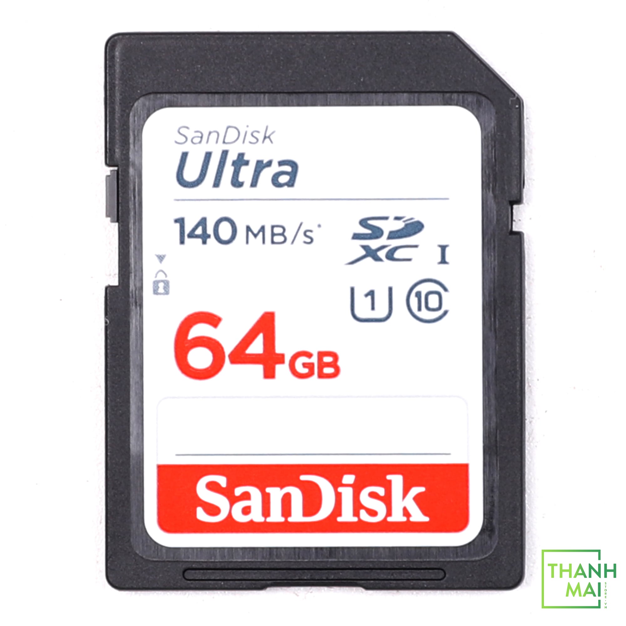 Thẻ nhớ SDXC SanDisk Ultra 64GB 140MB/s | SDSDUNB-064G-GN6IN