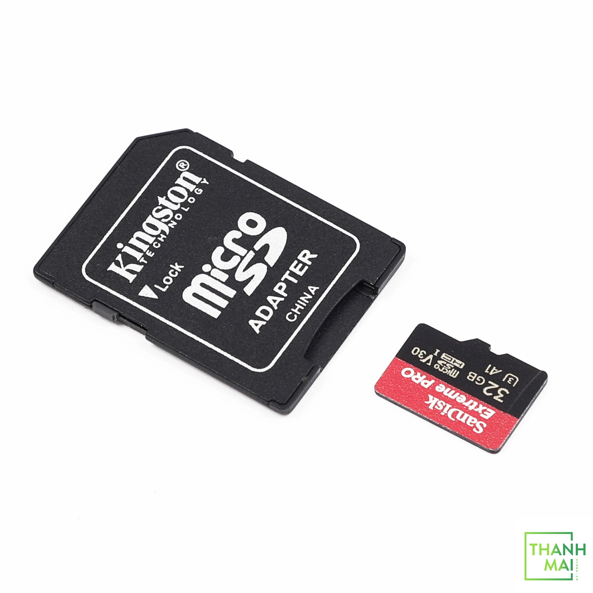 ​​​​​​Adapter MicroSD to SD Kingston | Áo Thẻ Kingston Chuyển Đổi Thẻ Nhớ Micro SD Sang Thẻ Nhớ SD