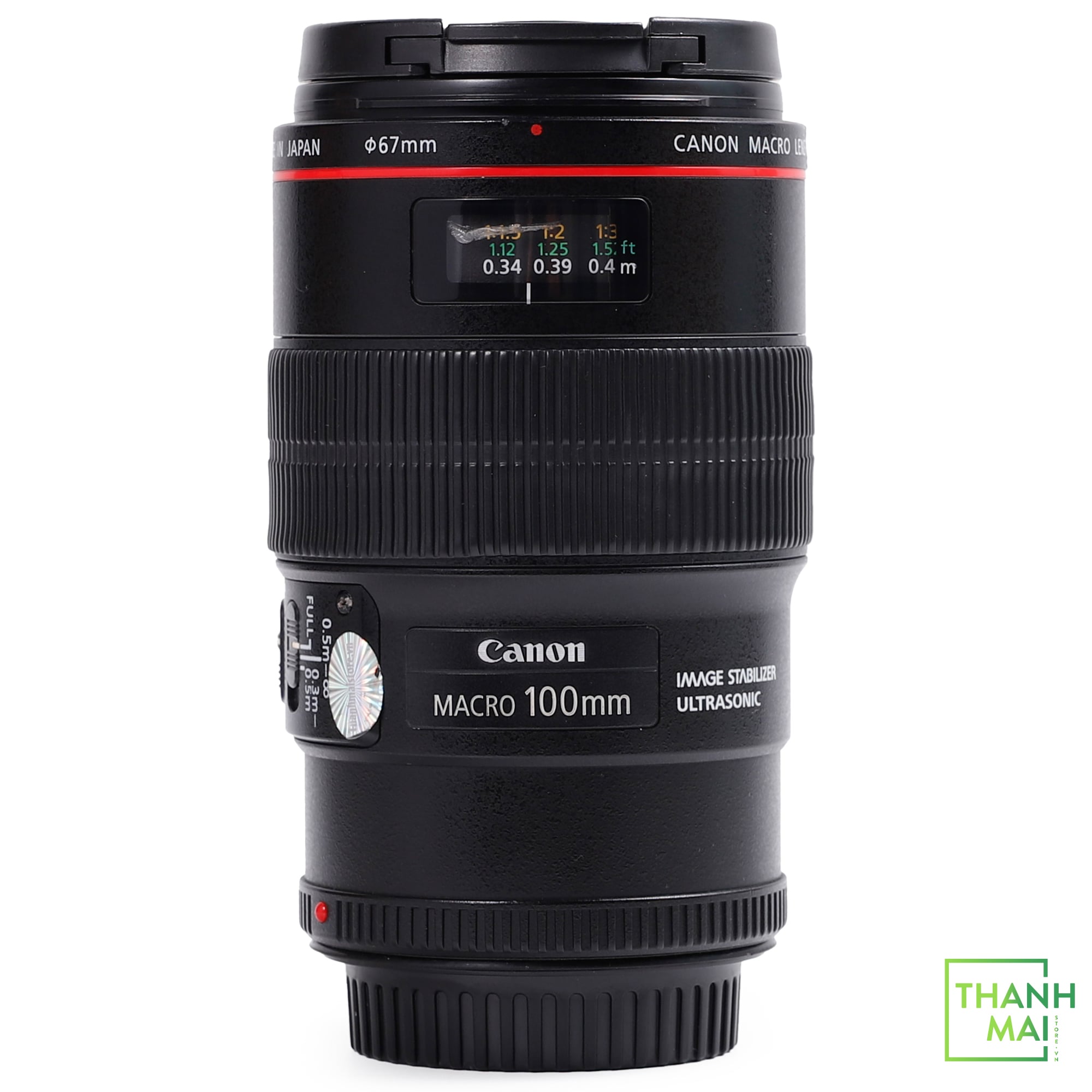 Ống kính Canon EF 100mm f/2.8L Macro IS USM