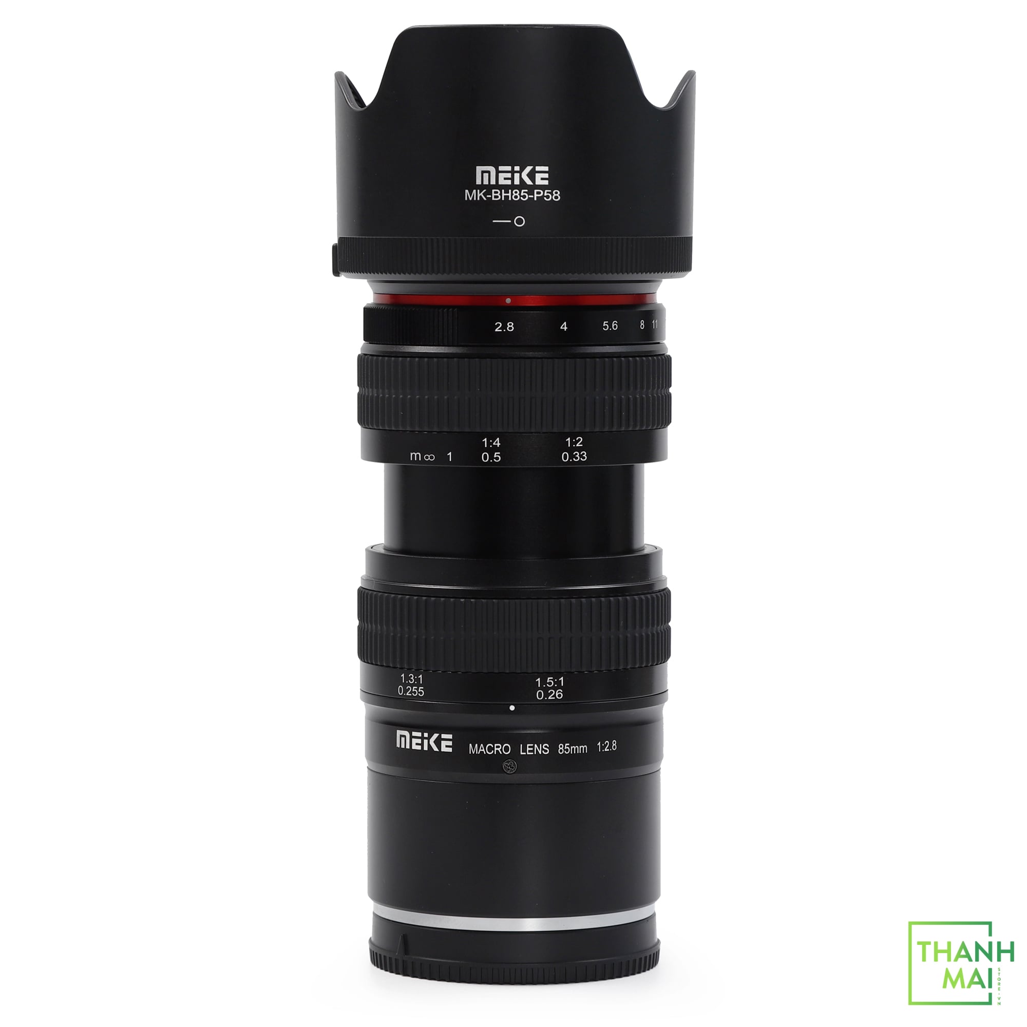 Ống kính MF Meike 85mm F/2.8 Macro For Sony E-Mount