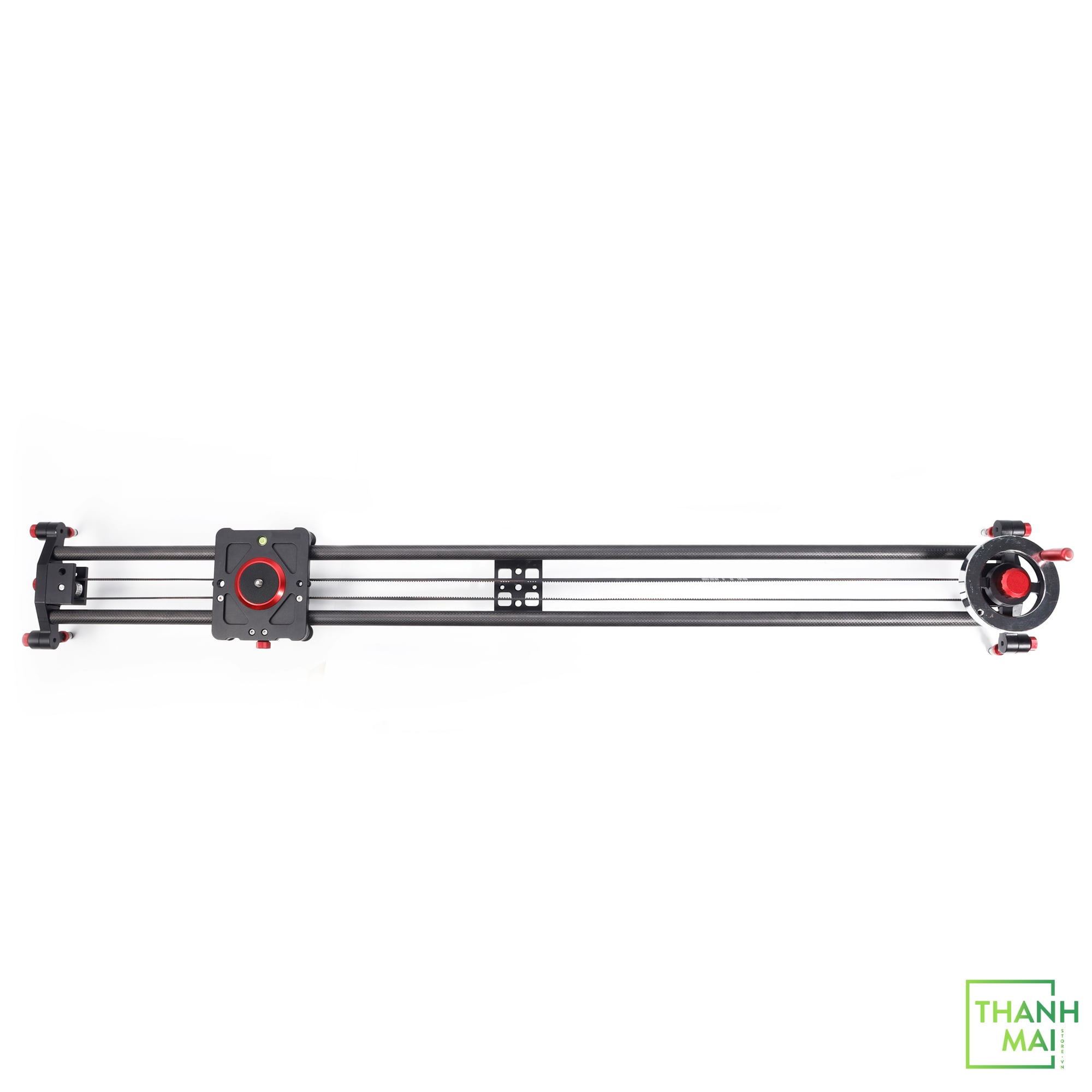 Neewer Camera Slider Video Track Dolly Rail Stabilizer: 31-inch/80cm Flywheel Counterweight with Light Carbon Fiber Rai