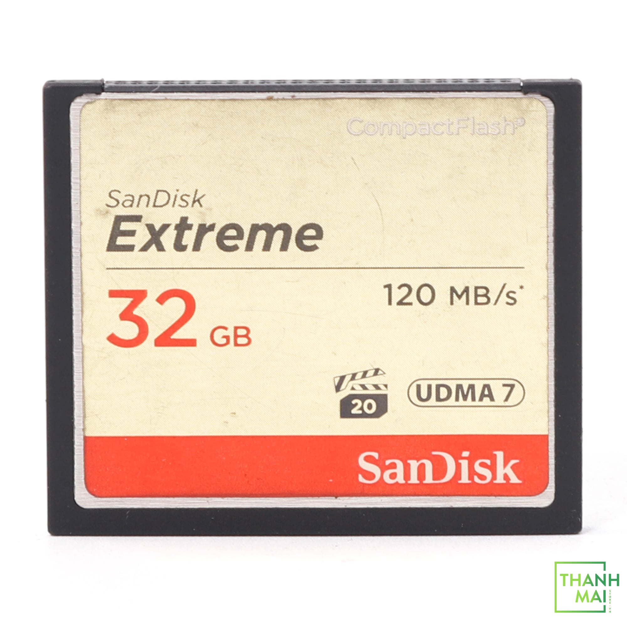 Thẻ Nhớ CompactFlash (CF) SanDisk Extreme 32GB 800X 120 MB/s | SDCFXSB-032G-G46