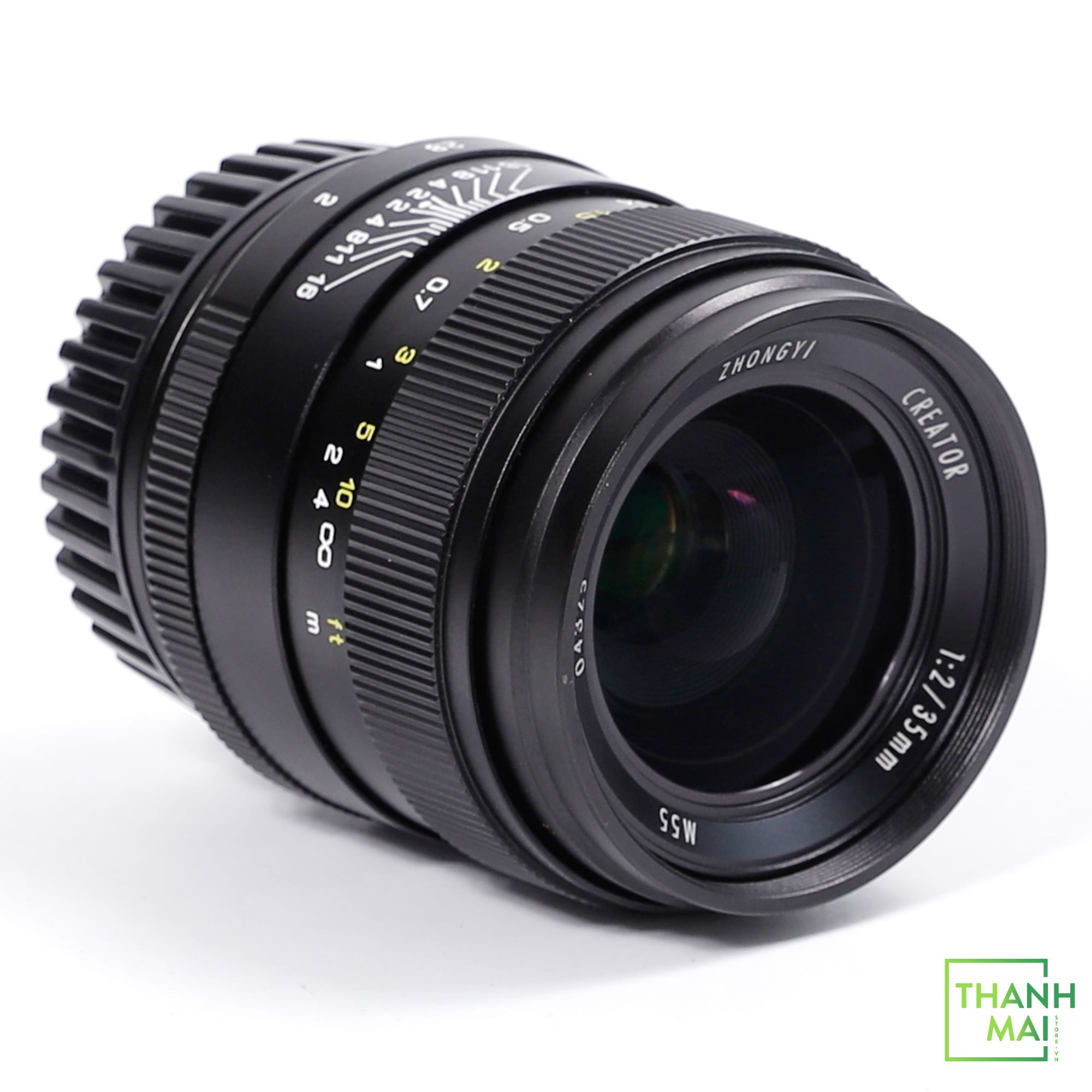 Ống kính Mitakon Zhongyi Creator 35mm F/2 For Canon EF Mount