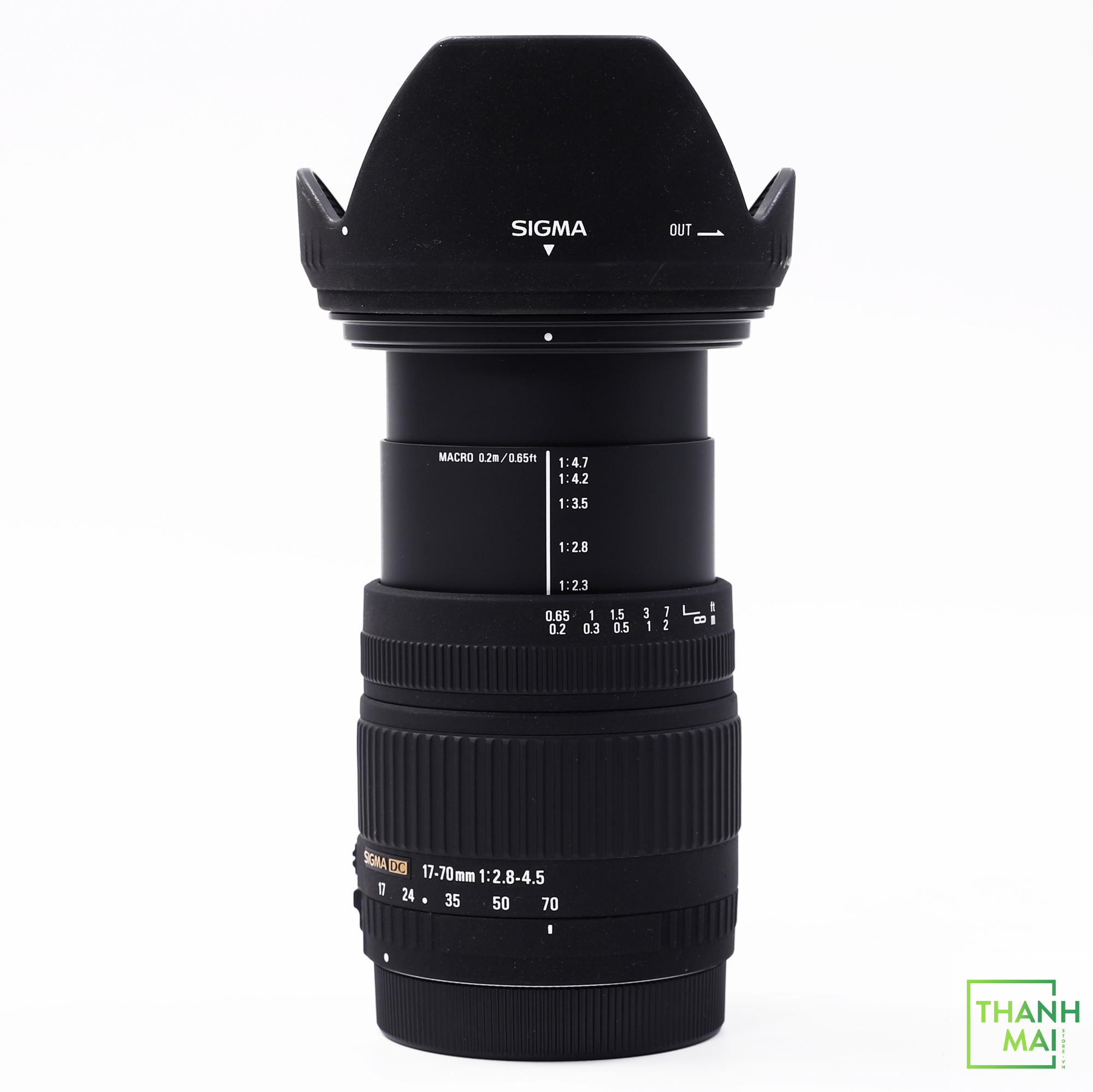 Ống Kính Sigma 17-70mm f/2.8-4.5 DC HSM For Canon