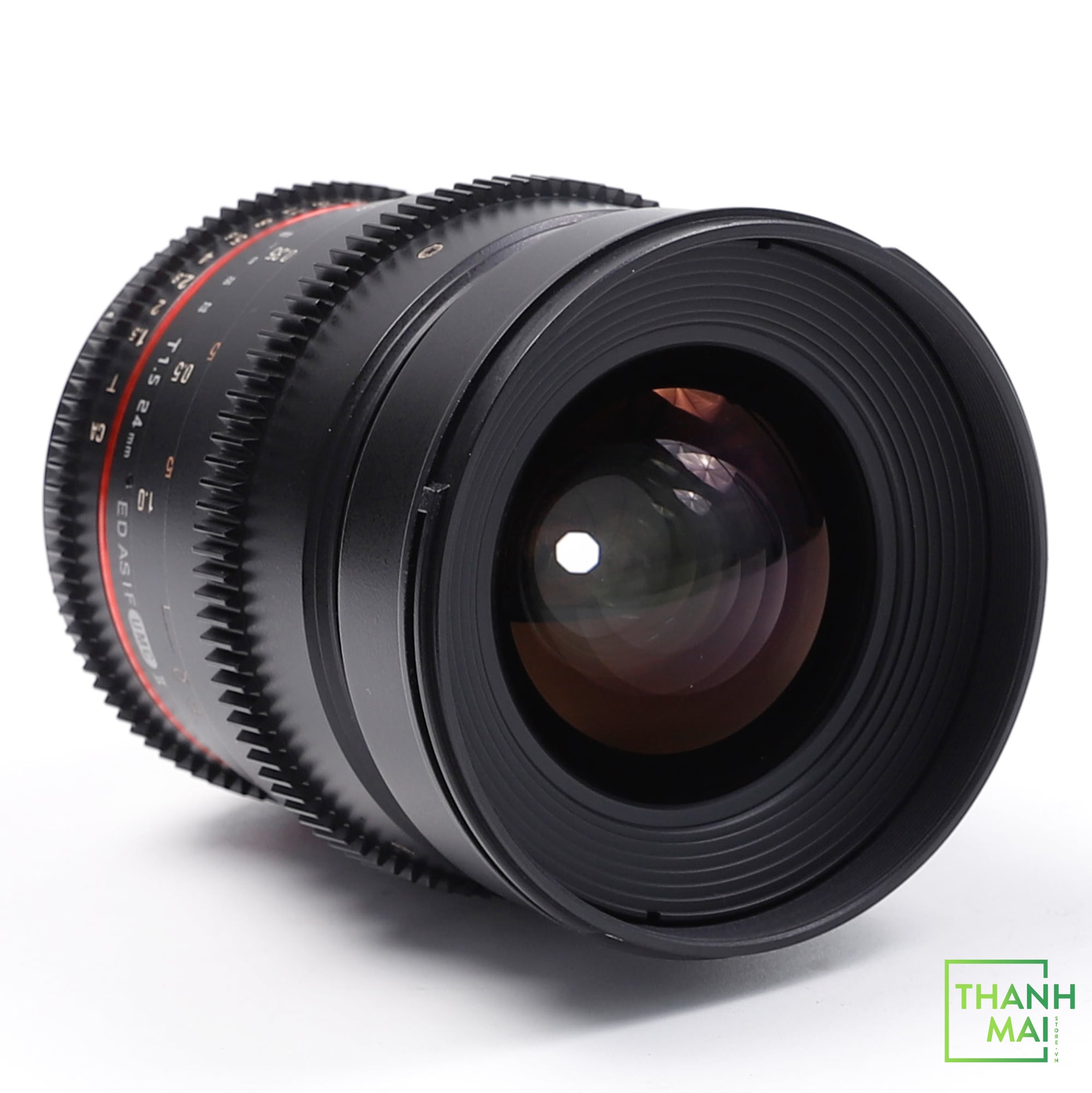 Ống Kính Samyang 24mm T1.5 VDSLR ED AS IF UMC II For Canon