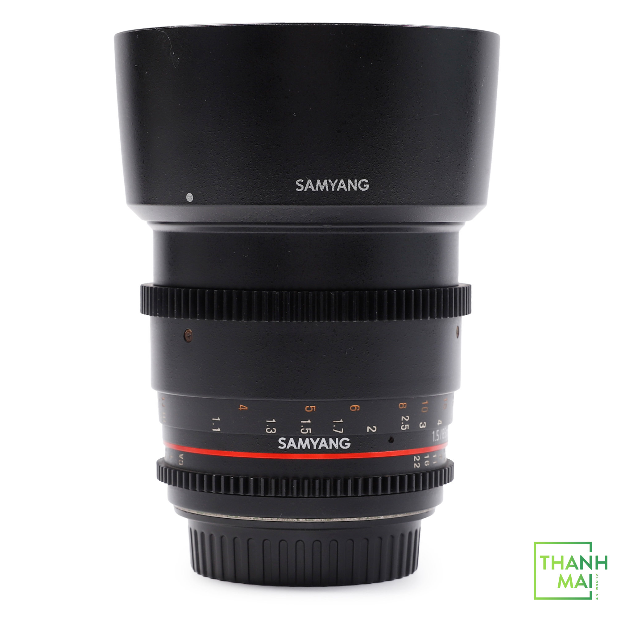 Ống kính Samyang 85mm T1.5 VDSLR AS IF UMC II For Canon