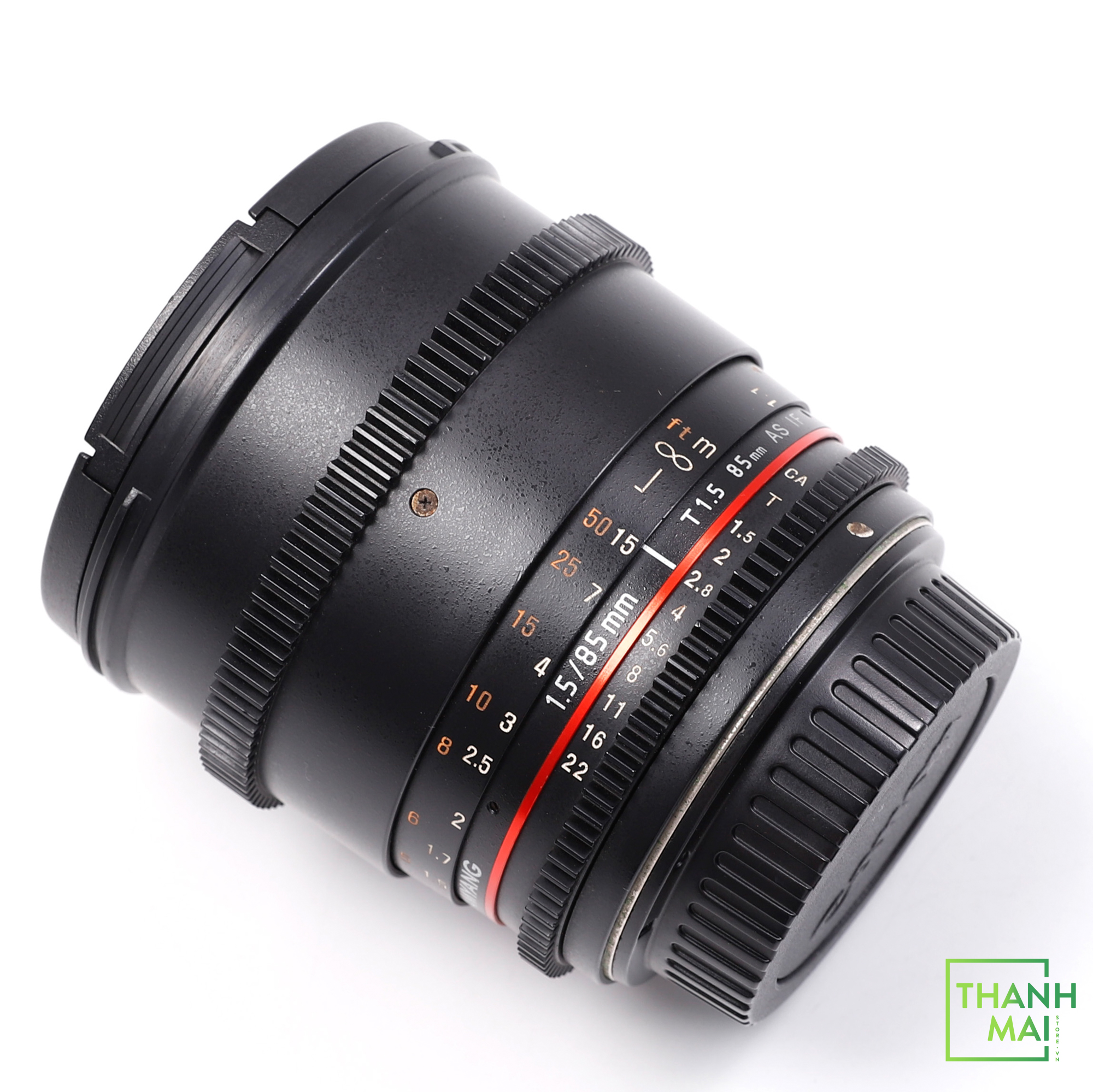 Ống kính Samyang 85mm T1.5 VDSLR AS IF UMC II For Canon