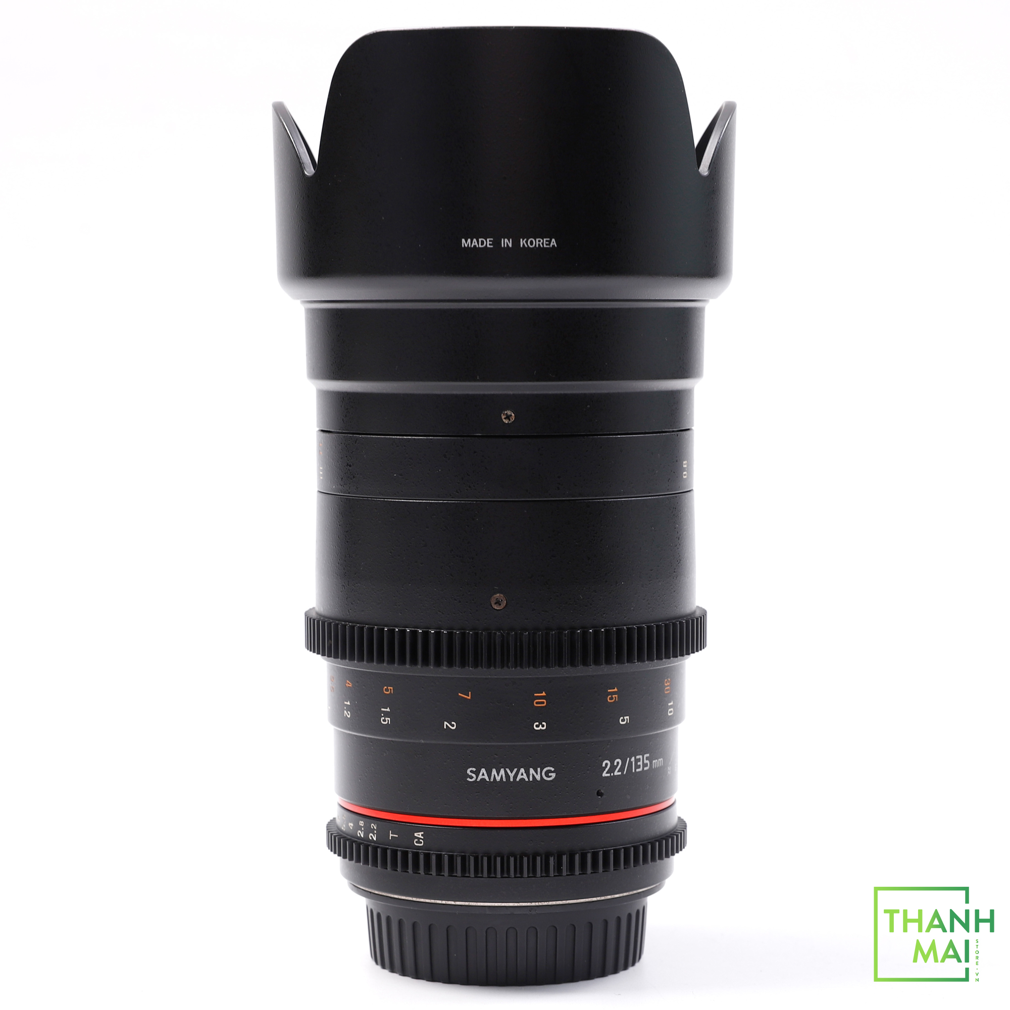 Samyang 135mm T2.2 ED UMC VDSLR cine EF用 Amazon | SAMYANG 動画用単焦点中望遠レンズ VDSLR 135mm T2.2