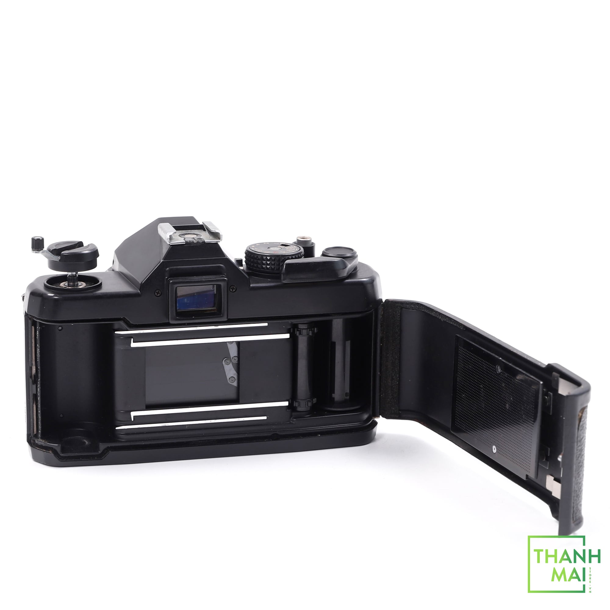 Máy ảnh Film Vivitar V3000s kèm Ống Kính MF Vivitar 50mm f/1.7 MC