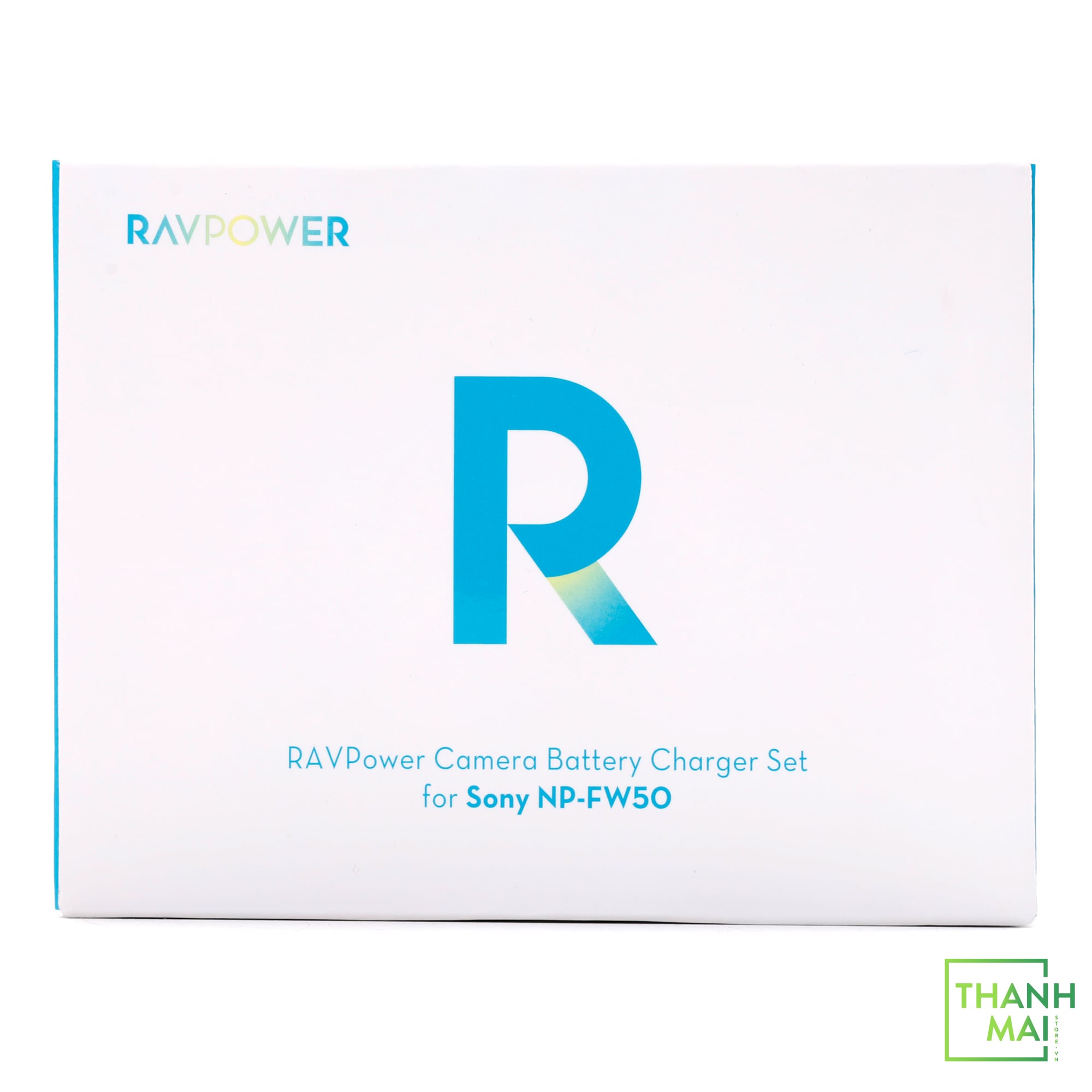 Bộ sạc đôi và 2 pin RAVPOWER RP-PB056 ( Sony NP-FW50 ) | Chính Hãng