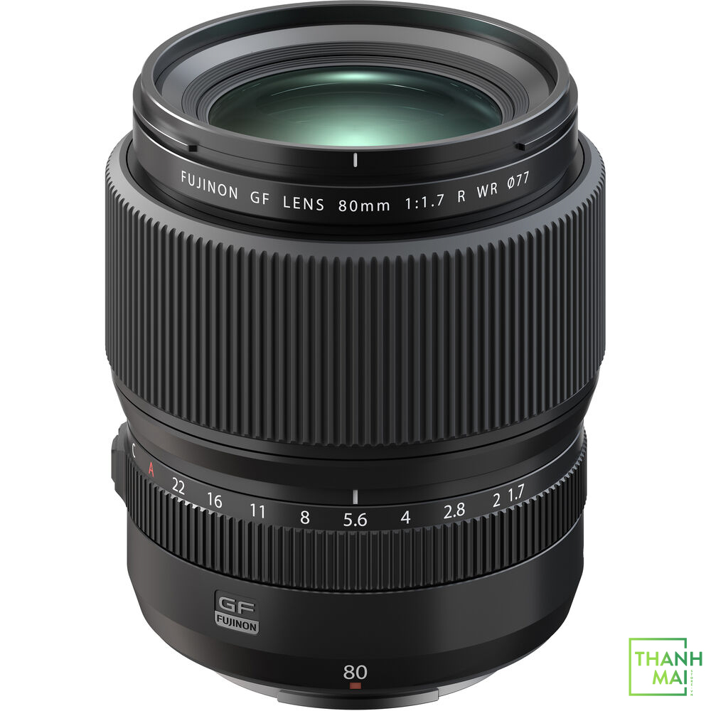 Ống kính Fujifilm GF 80mm f/1.7 R WR