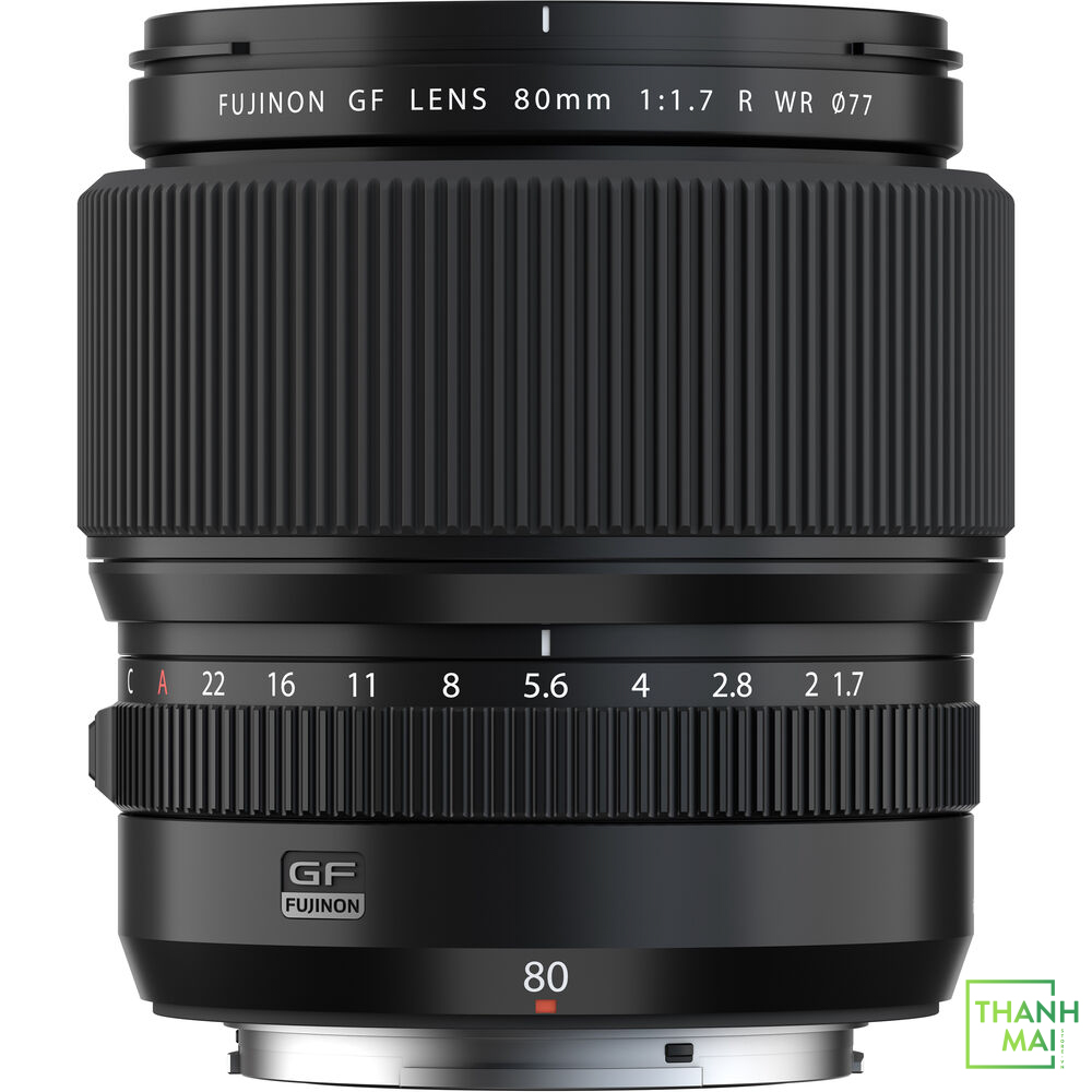 Ống kính Fujifilm GF 80mm f/1.7 R WR