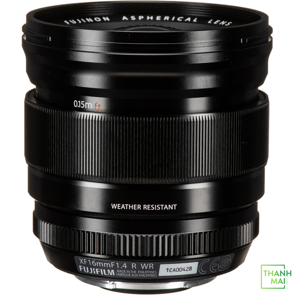 Ống kính Fujifilm XF 16mm f/1.4 R WR