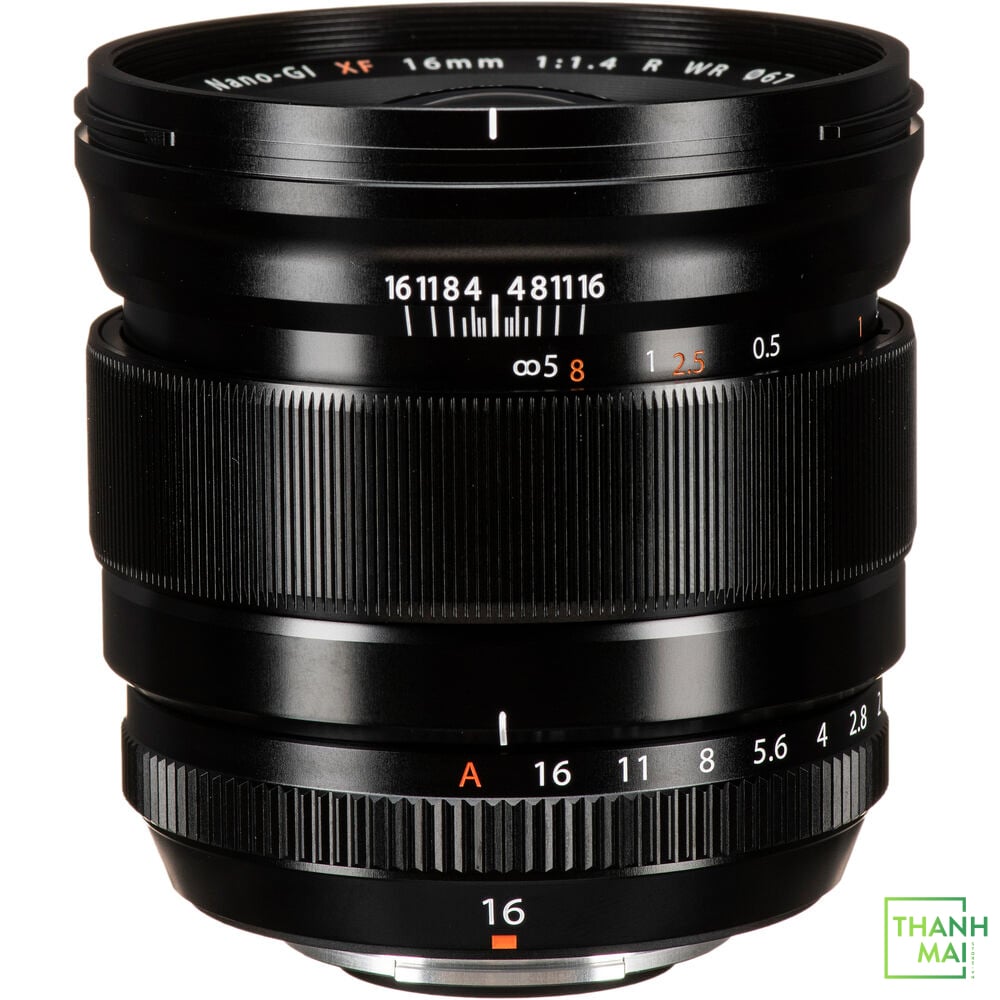 Ống kính Fujifilm XF 16mm f/1.4 R WR