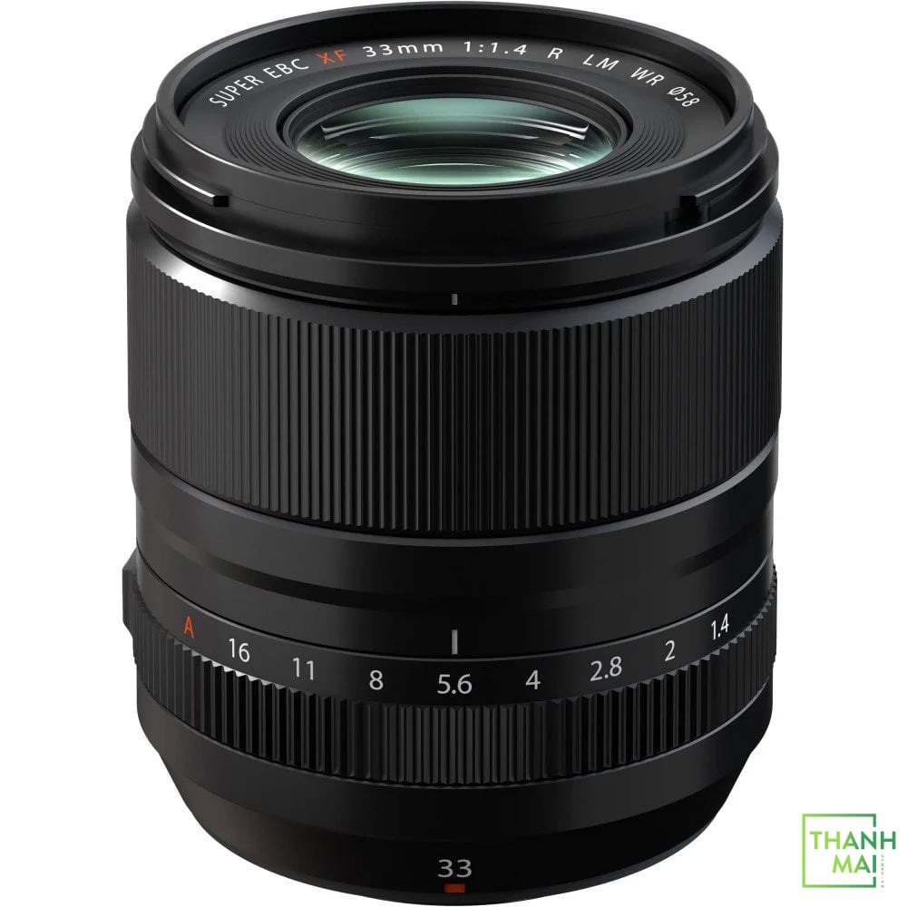 Ống kính Fujifilm XF 33mm F1.4 R LM WR | Chính hãng