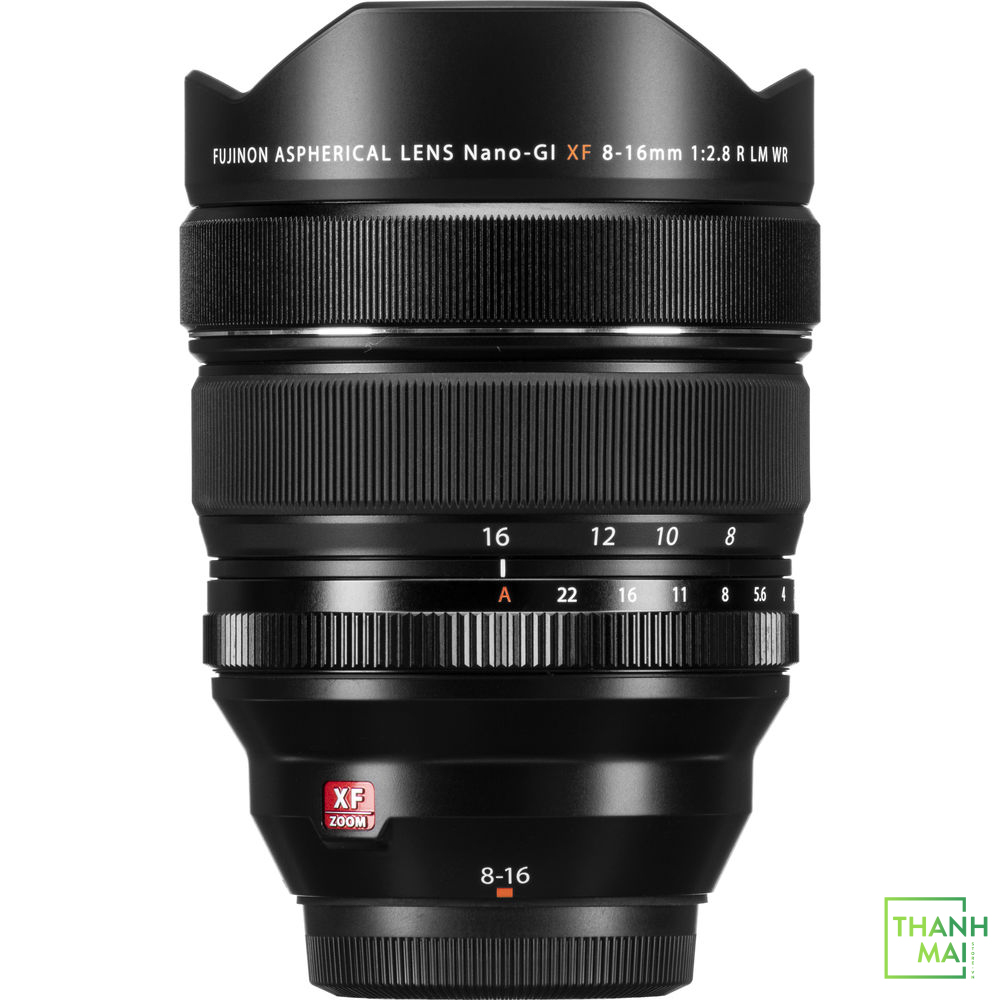 Ống kính Fujifilm XF 8-16mm f/2.8 R LM WR