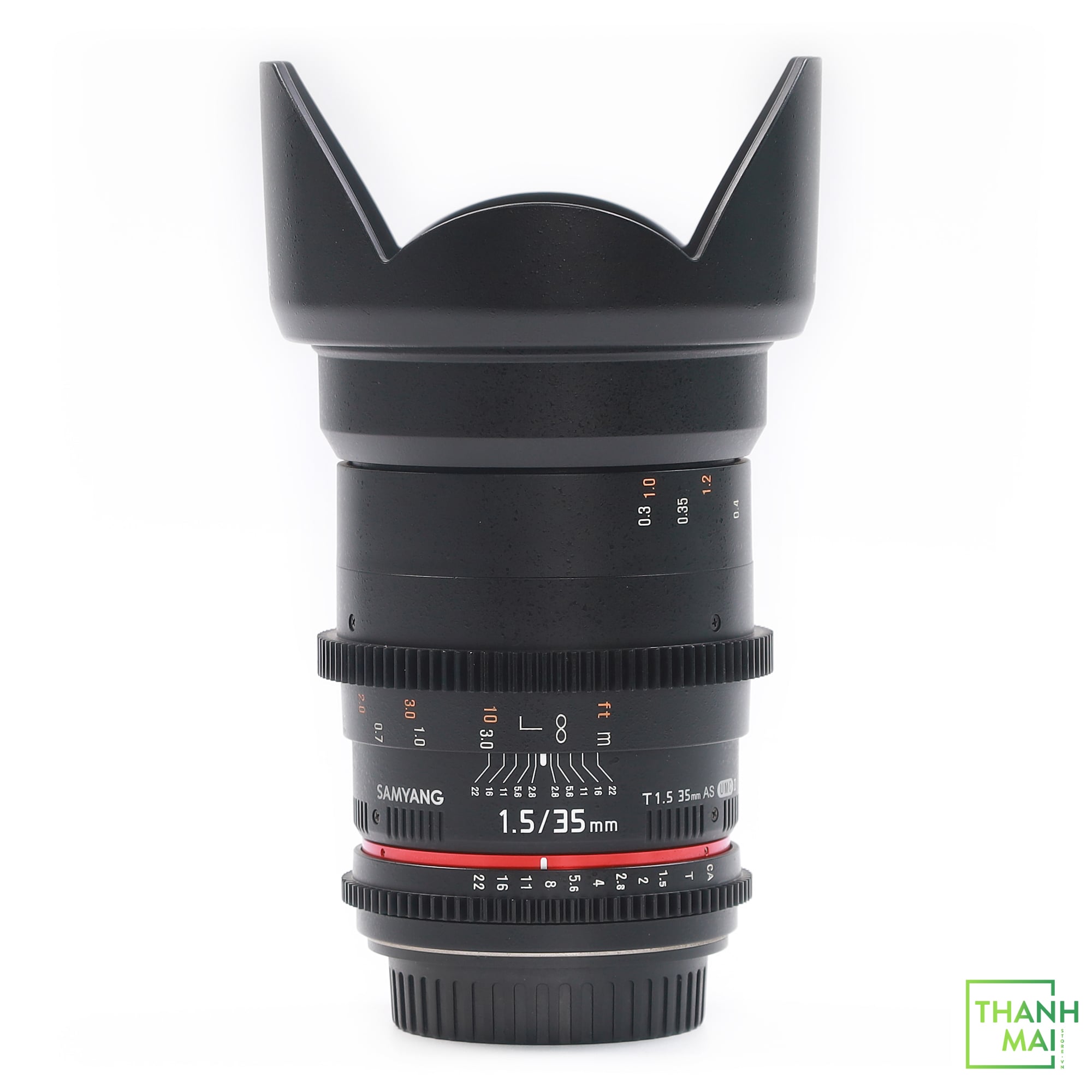 Ống kính Samyang 35mm T1.5 VDSLR II For Canon