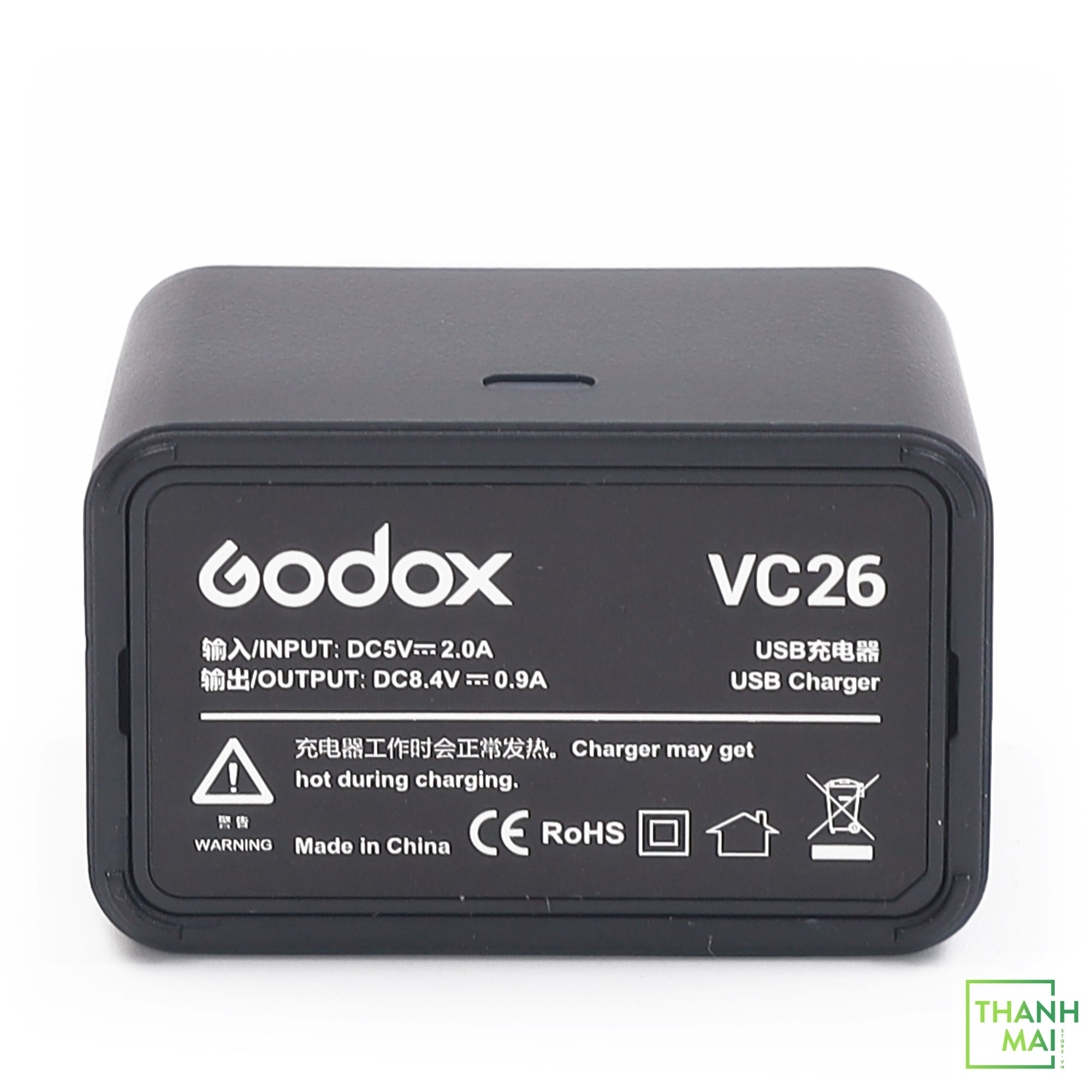 Sạc Godox VC26 cho đèn V1