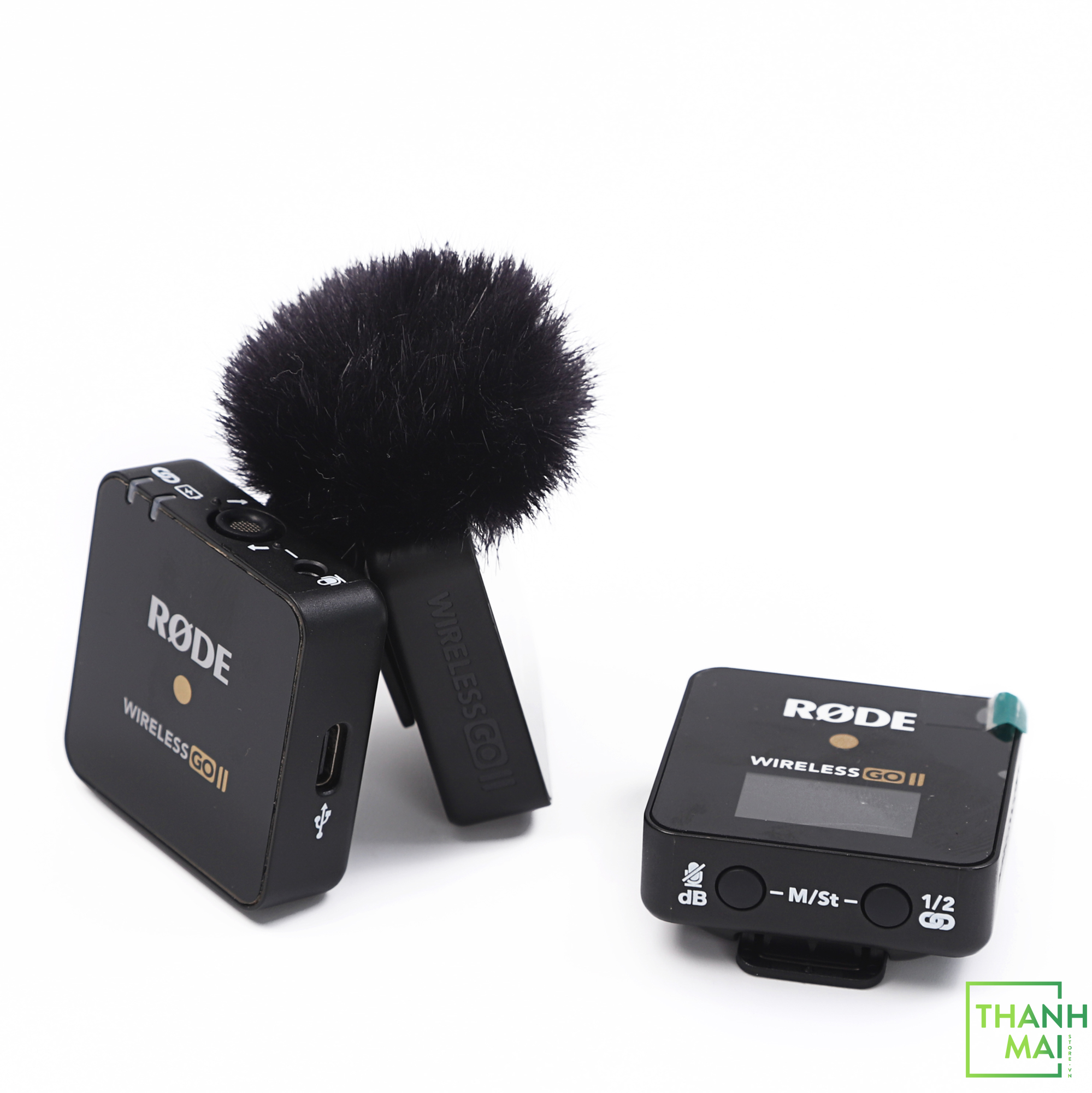 Microphone Không Dây Rode Wireless Go II 2 x Transmitter