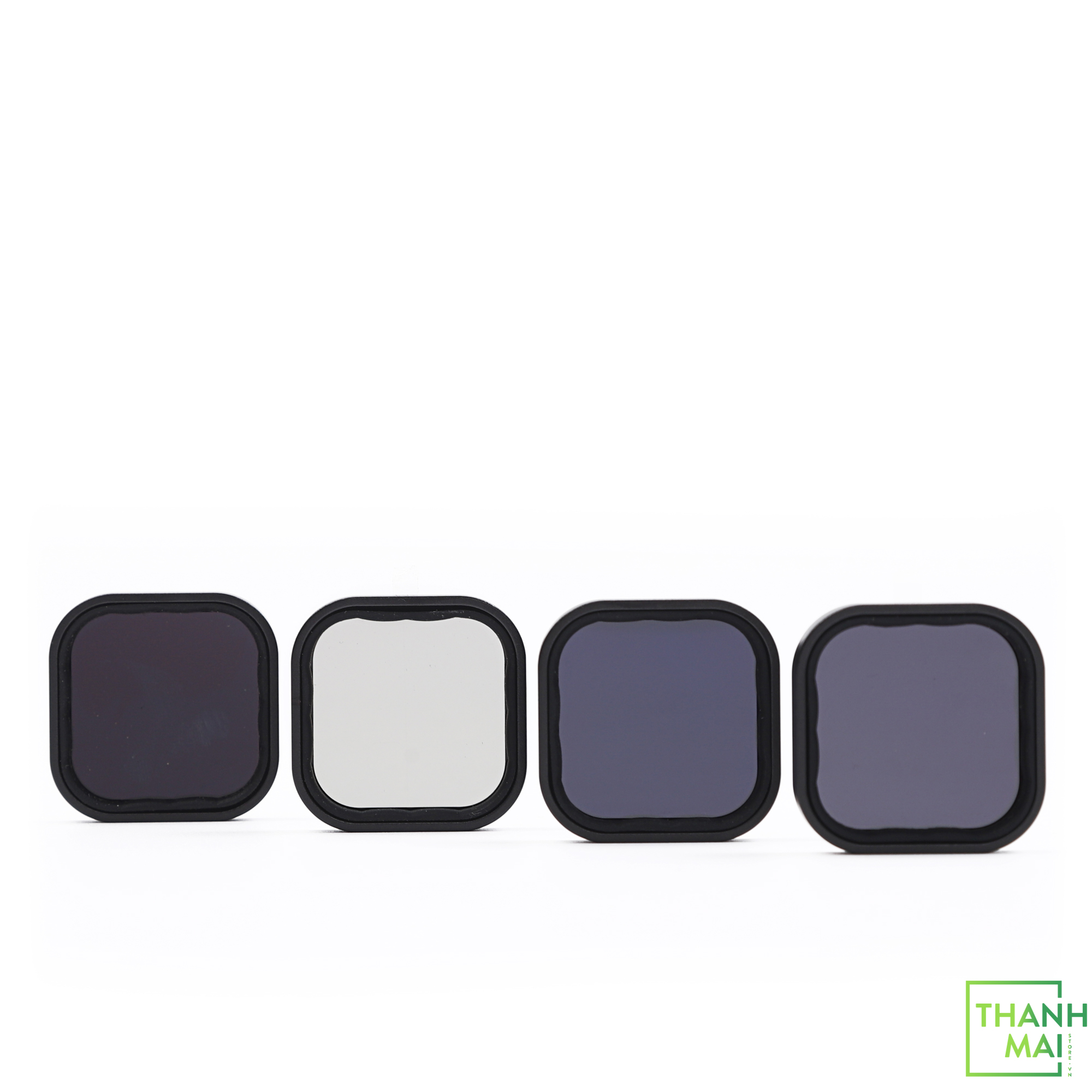 TELESIN 4-Pack Lens Filter CPL ND8 ND16 ND32 Compatible for GoPro Hero 12 Hero 11 Hero 10 Hero 9 Black