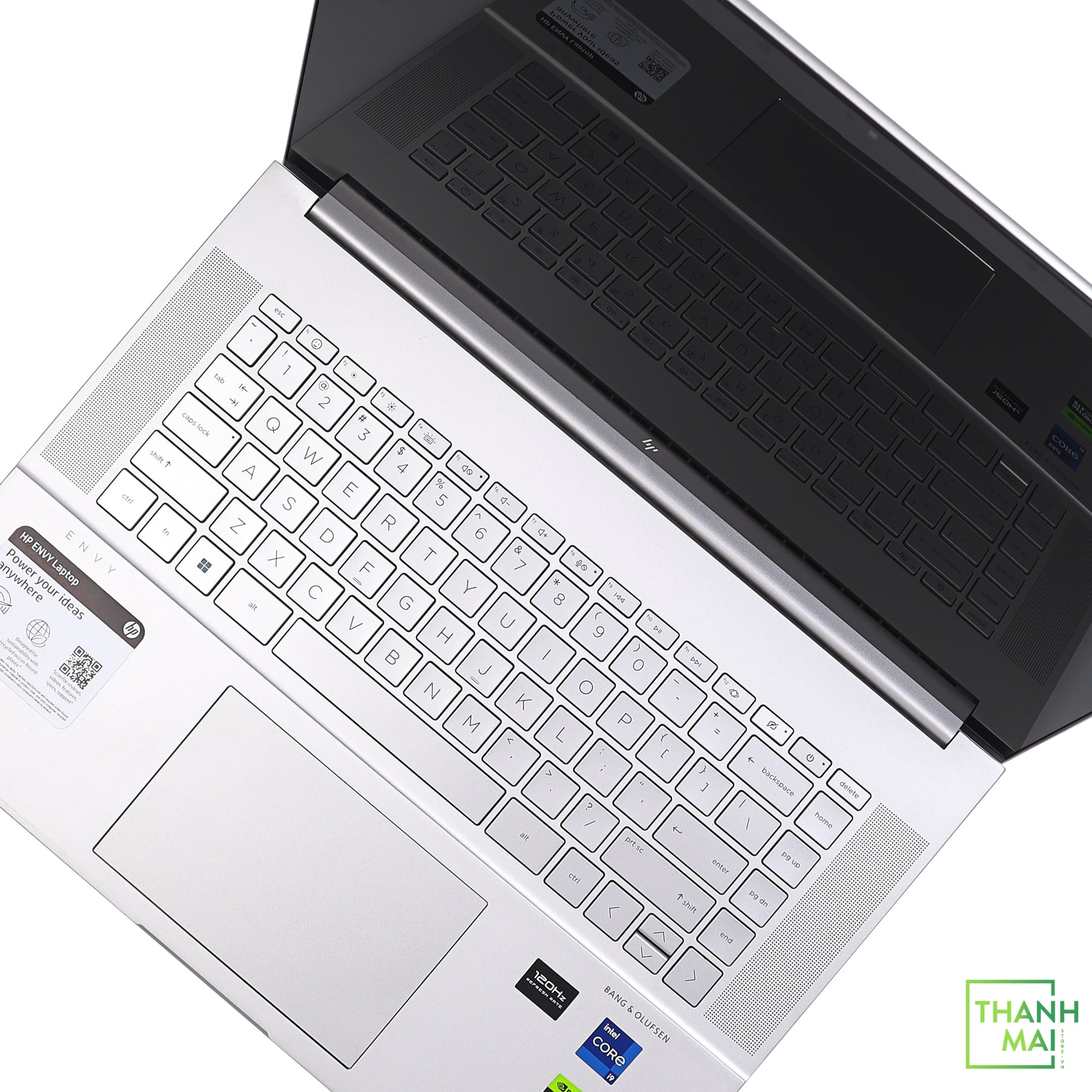 Laptop HP Envy 16 H1023DX ( 2023 ) | intel Core i9-13900H | Ram 16GB | SSD 1TB | NVIDIA GeForce RTX 4060 8GB-GDDR6 | 16 inch 2K+ Touch screen, 120Hz