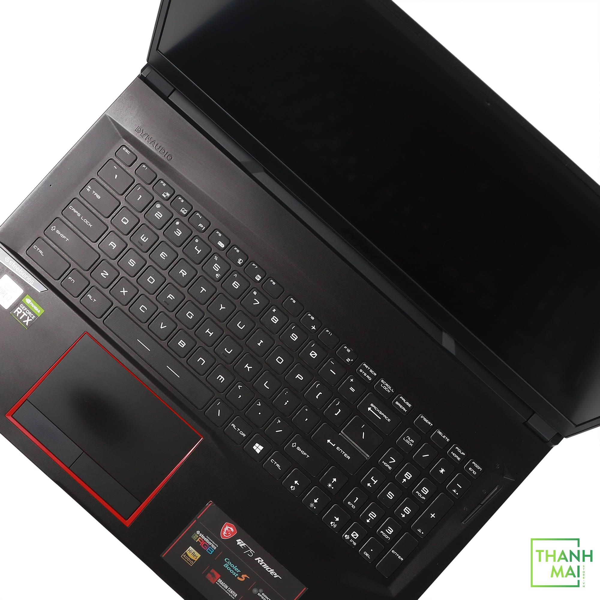 Laptop MSI Raider GE75 10SF-446US | Intel Core i7-10750H | Ram 16GB | SSD 512GB + HDD 1TB | RTX 2070 8GB | 17.3