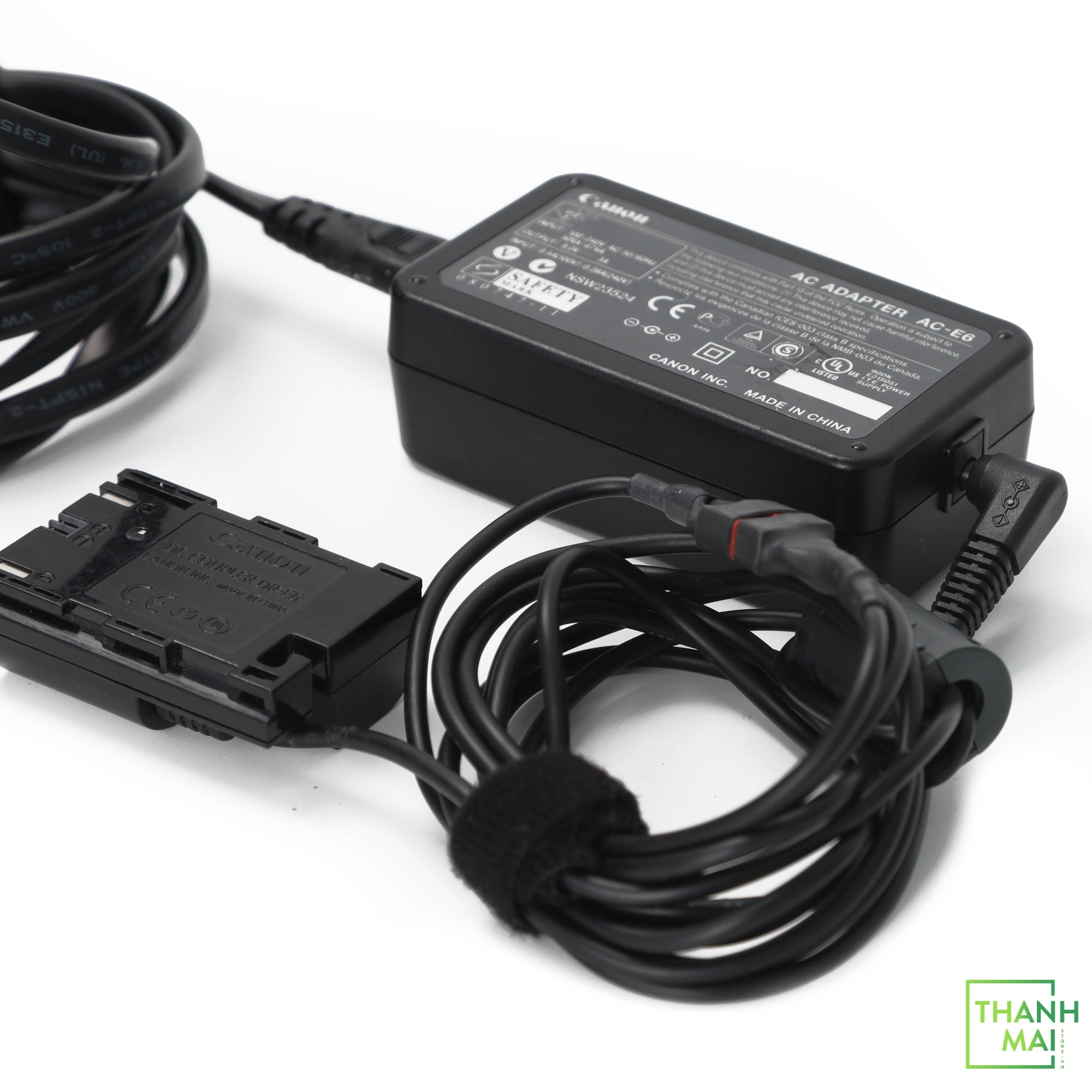 Pin ảo Canon AC-E6N AC Adapter and DC Coupler DR-E6 Kit