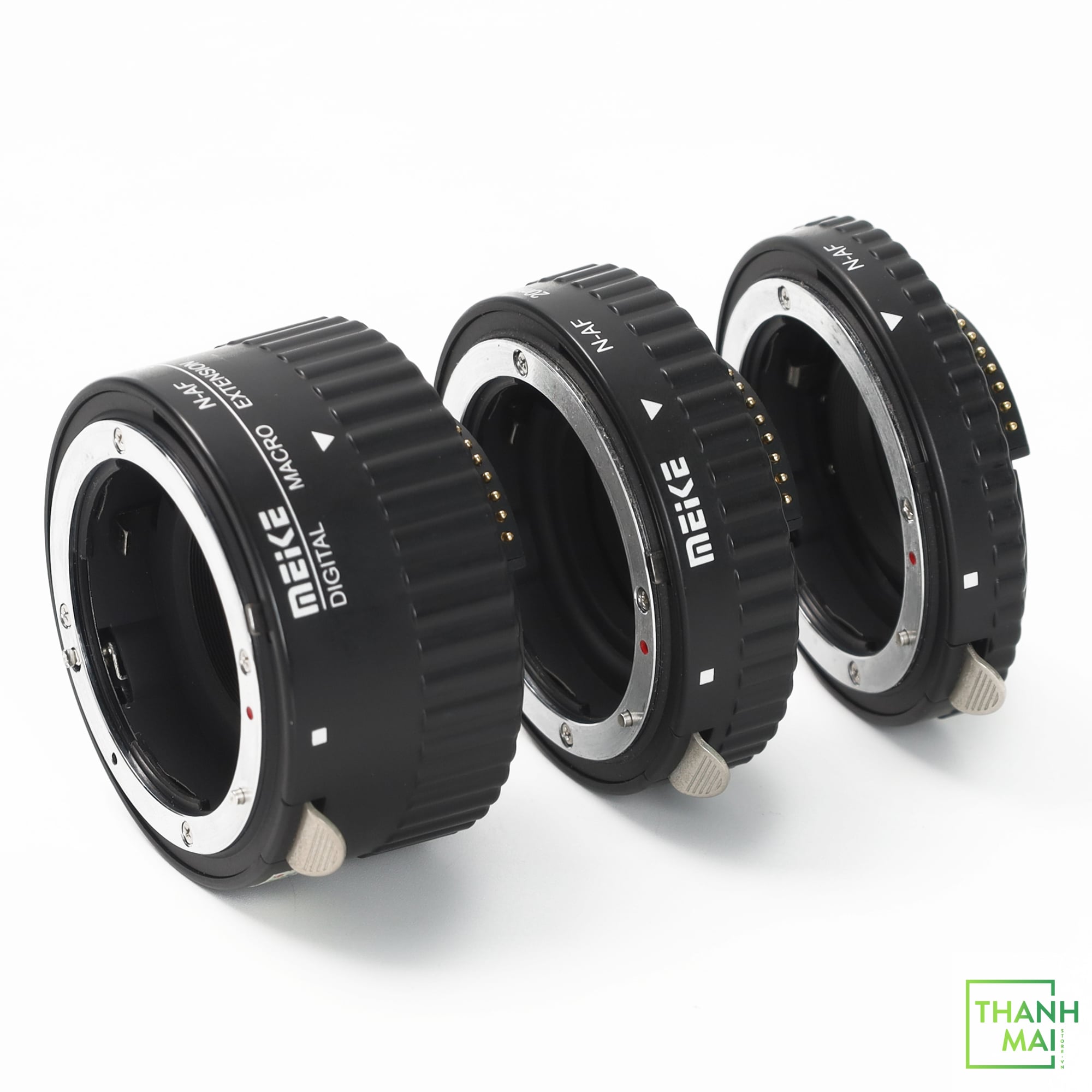 Meike Auto Focus Macro Extension Tube Set Metal Mount 12mm 20mm 36mm for Nikon AF AF-S DX FX SLR Cameras