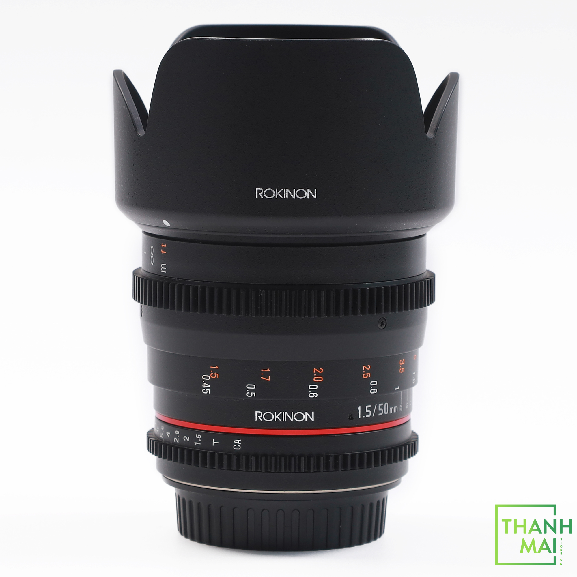 Ống Kính Rokinon Cine DS DS50M-C 50mm T1.5 ED AS IF UMC for Canon