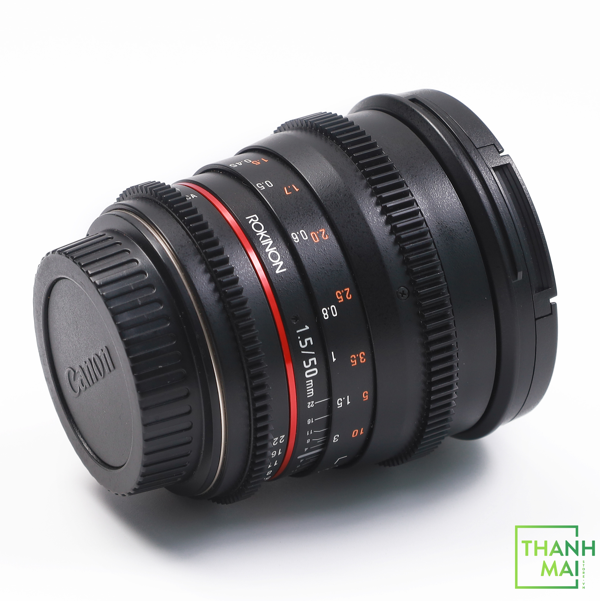 Ống Kính Rokinon Cine DS DS50M-C 50mm T1.5 ED AS IF UMC for Canon