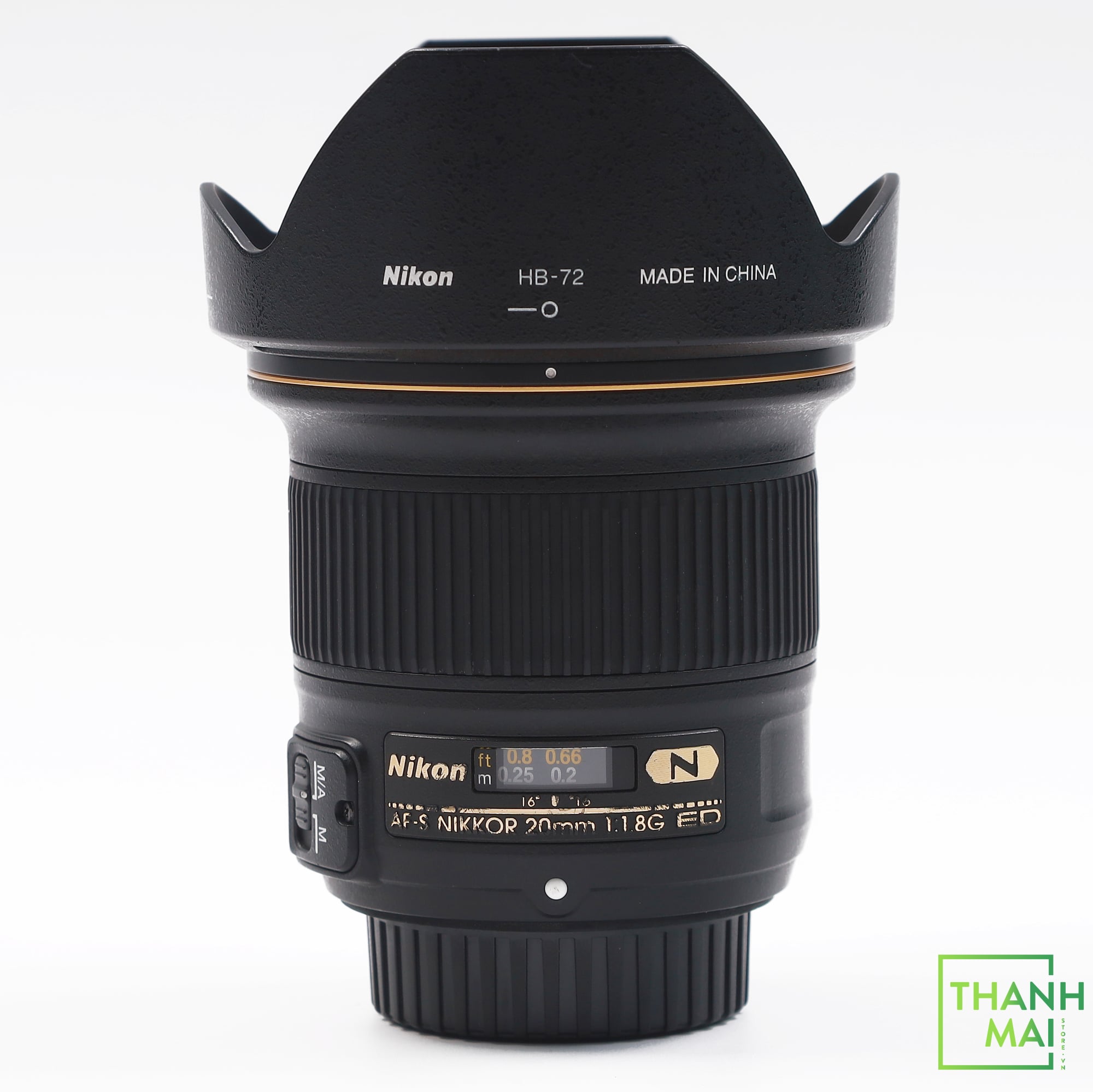 Ống kính Nikon AF-S Nikkor 20mm f/1.8G ED
