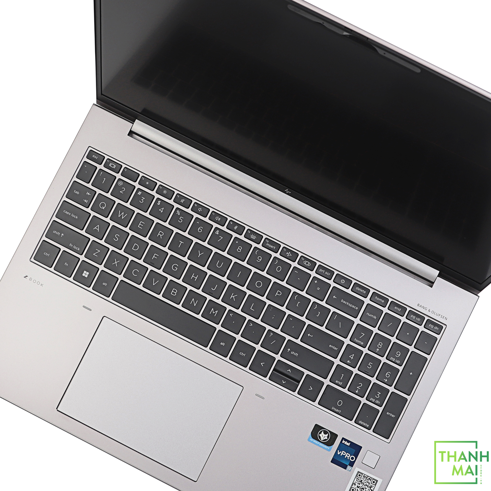 Laptop HP ZBook Firefly 16 G9  Core i7 - 1265U  Ram 32GB  SSD 512GB  NVIDIA T550 4GB  16 inch FHD+ IPS