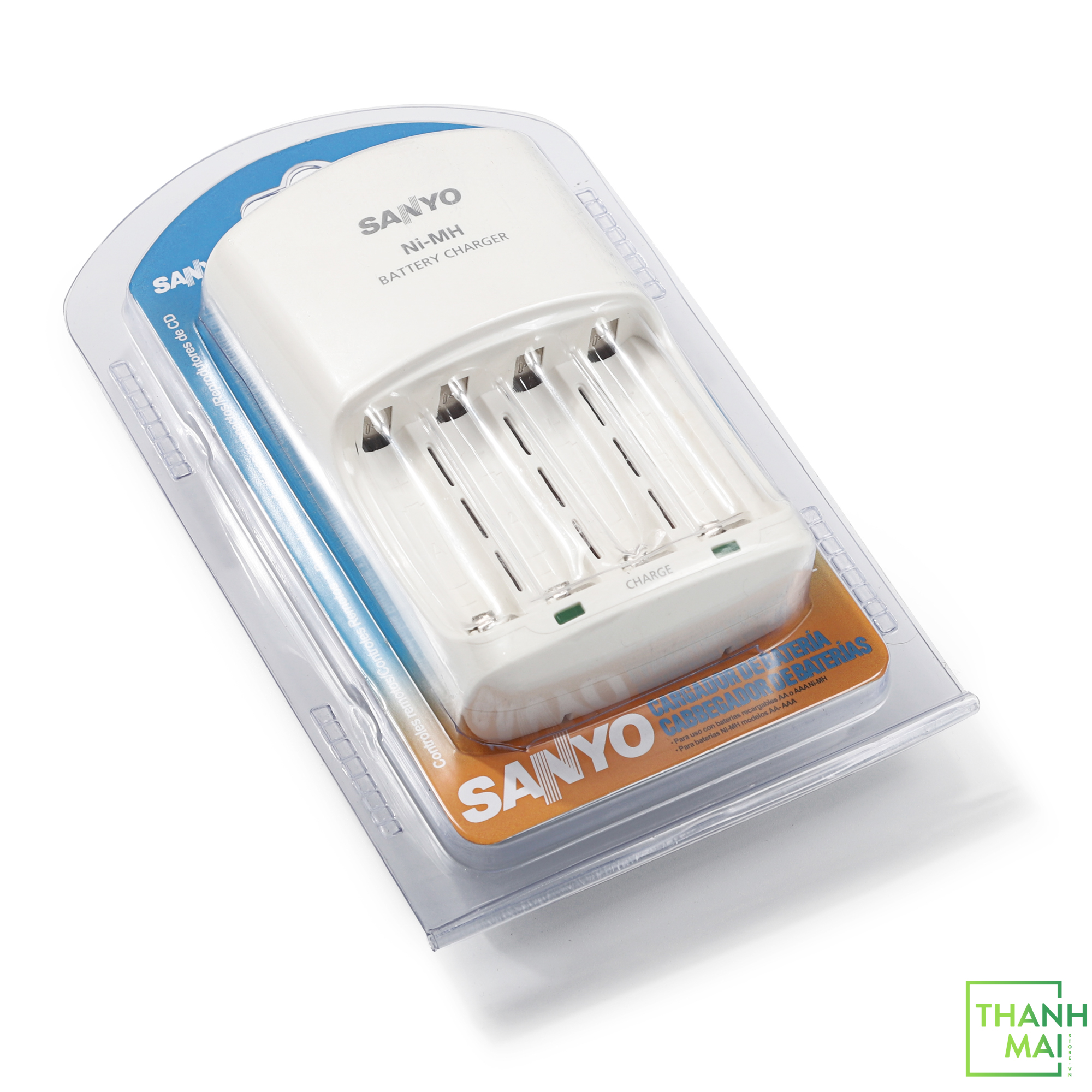 Sạc nhanh Sanyo NC-MQN06 dành cho pin AA-AAA