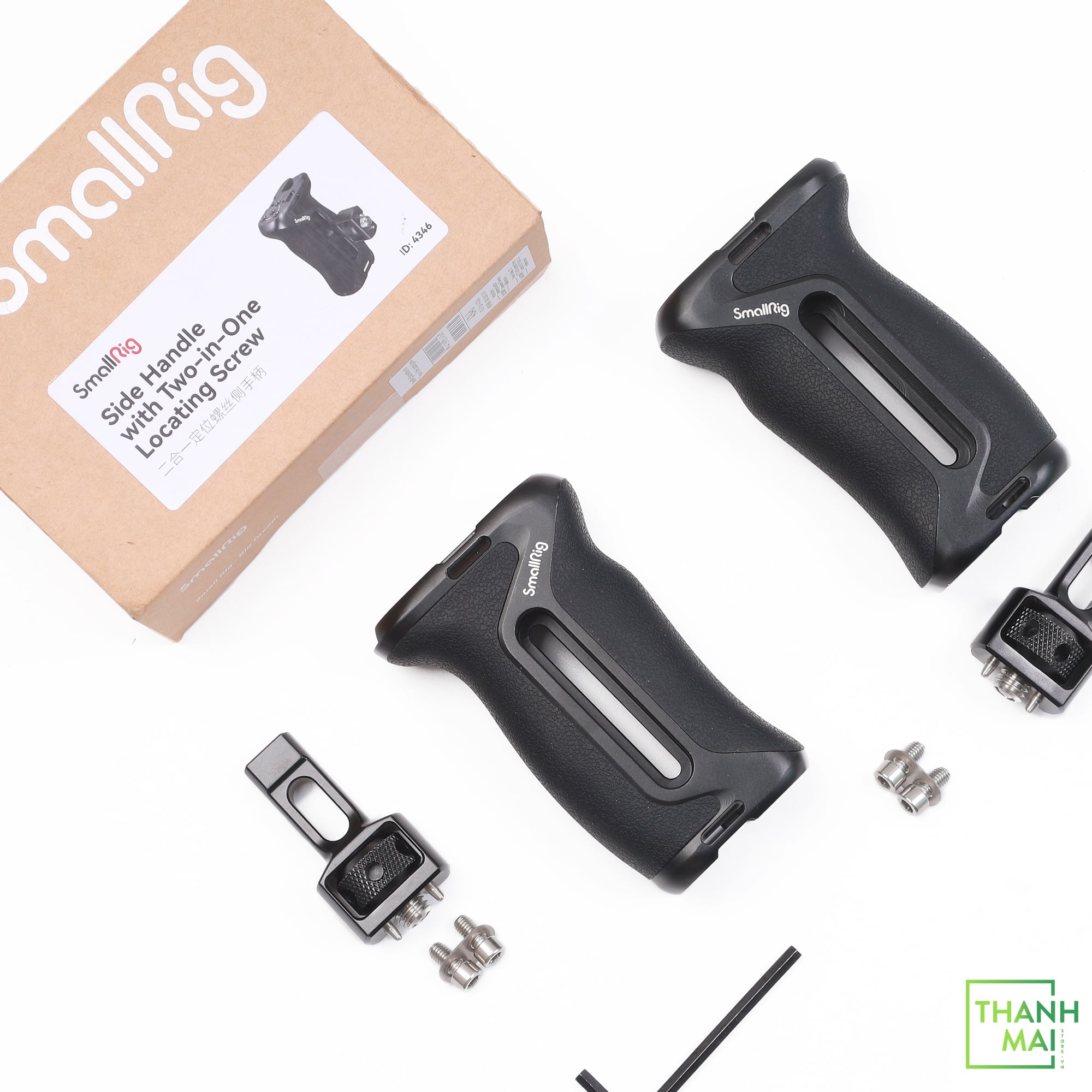 SmallRig Side Handle Two-in-One Locating Screw 1/4 3/8 4346