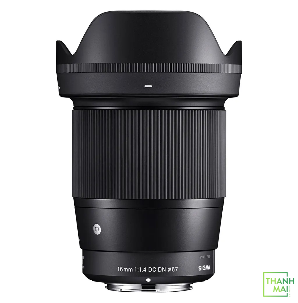 Ống Kính Sigma 16mm F/1.4 DC DN Contemporary for Canon RF Mount
