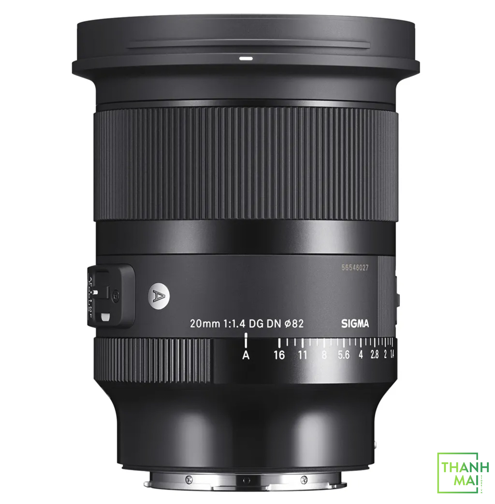 Ống kính Sigma 20mm f/1.4 DG DN Art For Sony E