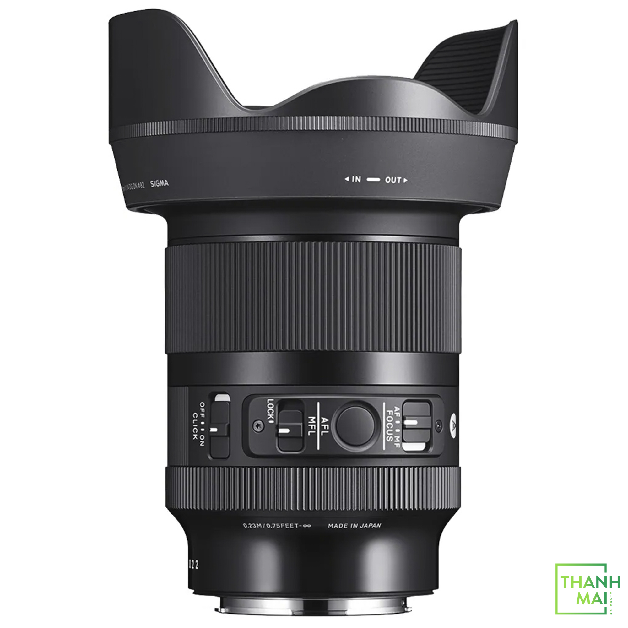 Ống kính Sigma 20mm f/1.4 DG DN Art For Sony E