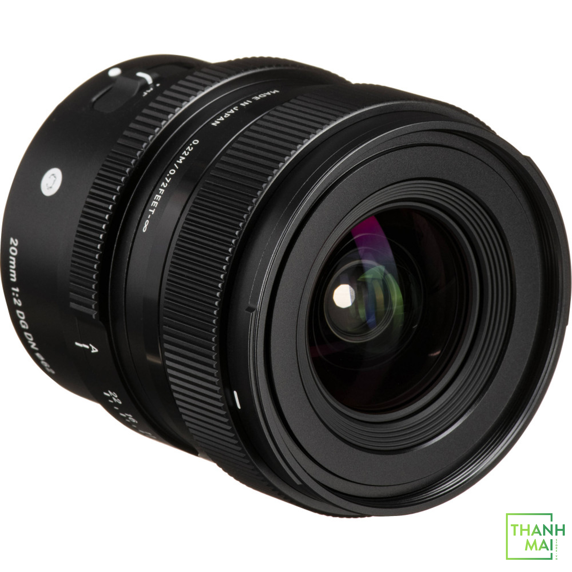 Ống kính Sigma 20mm f/2 DG DN Contemporary for Sony E