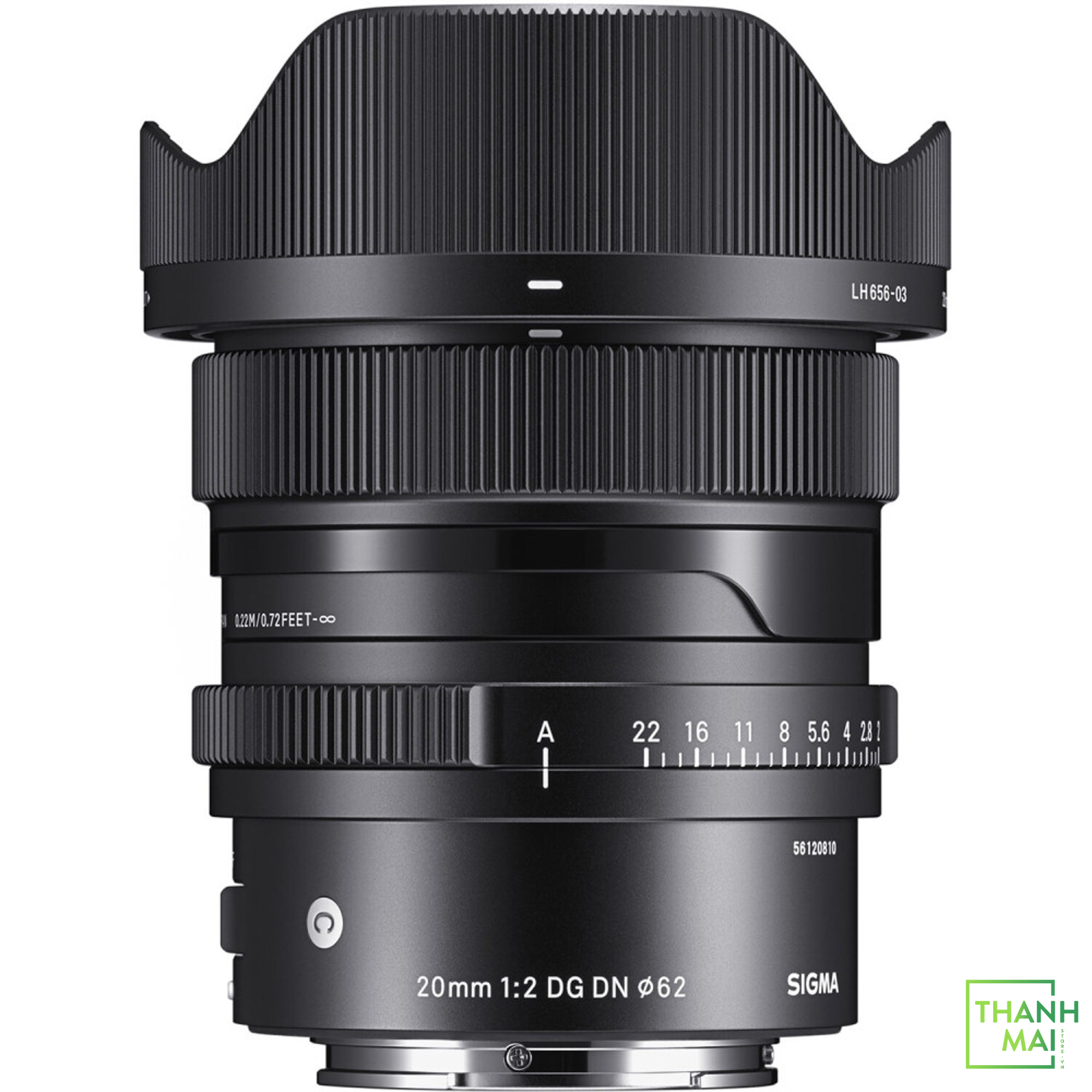 Ống kính Sigma 20mm f/2 DG DN Contemporary for Sony E