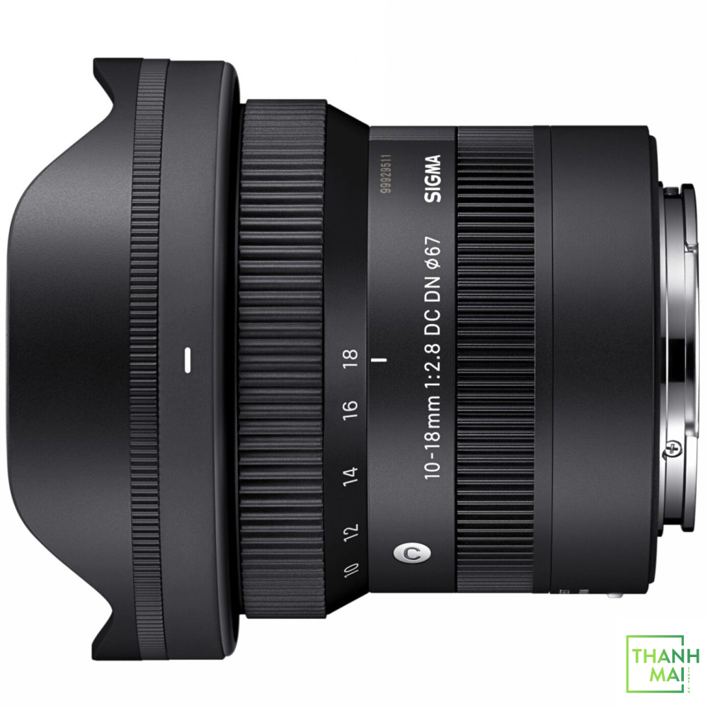 Ống kính Sigma 10-18mm F/2.8 DC DN Contemporary for Sony E-mount