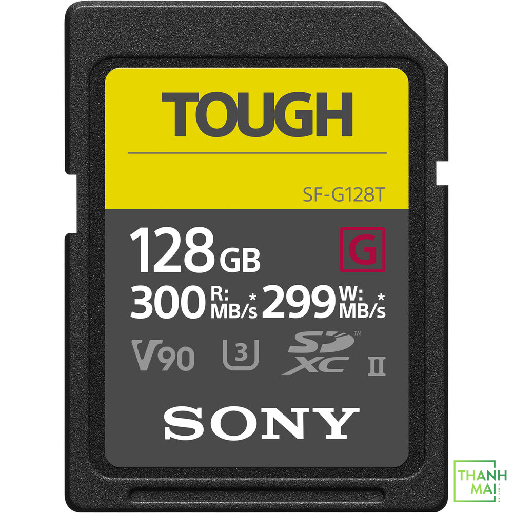 Thẻ nhớ Sony SF-G Tough UHS-II SDHC 128GB (SF-G128T/T1)