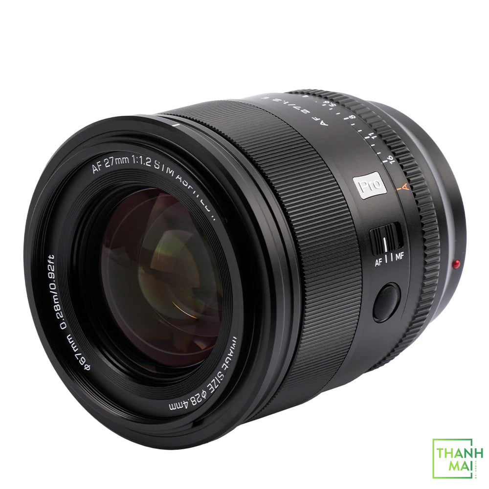 Ống Kính Viltrox AF 27mm f/1.2 Pro XF For Sony E