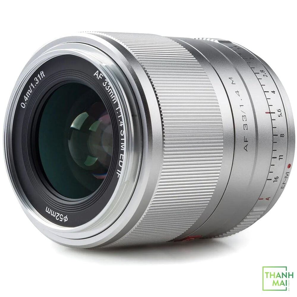 Ống Kính Viltrox AF 33mm f/1.4 M For Canon EF-M